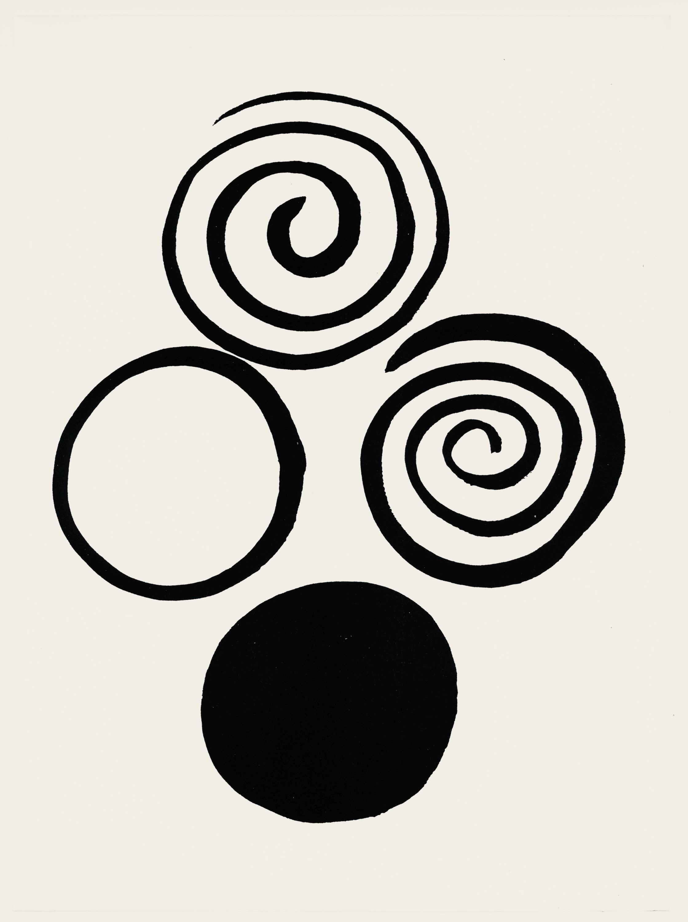 Alexander Calder, Composition, Calder, Musée National d'Art Moderne, Limited Edition Lithograph