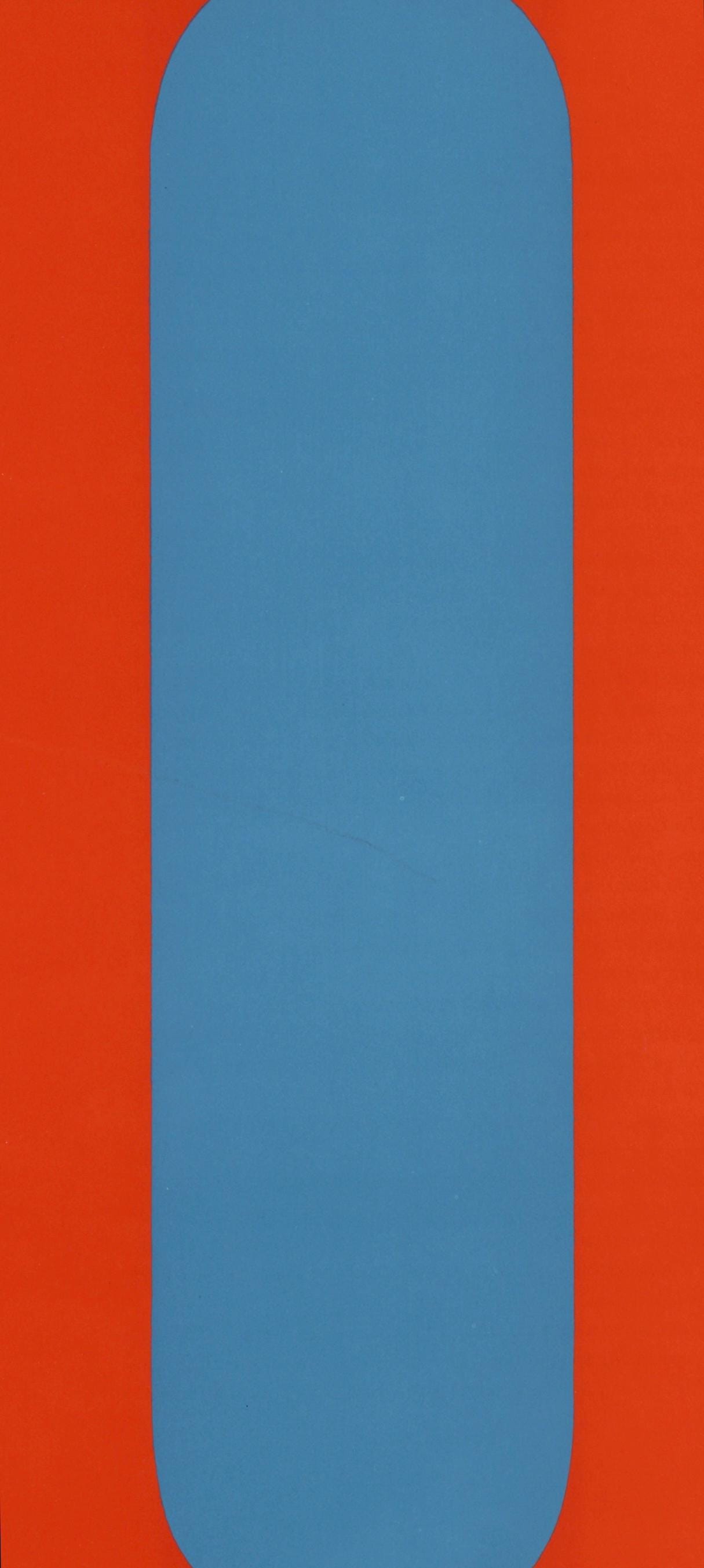 Ellsworth Kelly, Composition (Axsom, I-B), Derrière le miroir, Limited Edition Lithograph