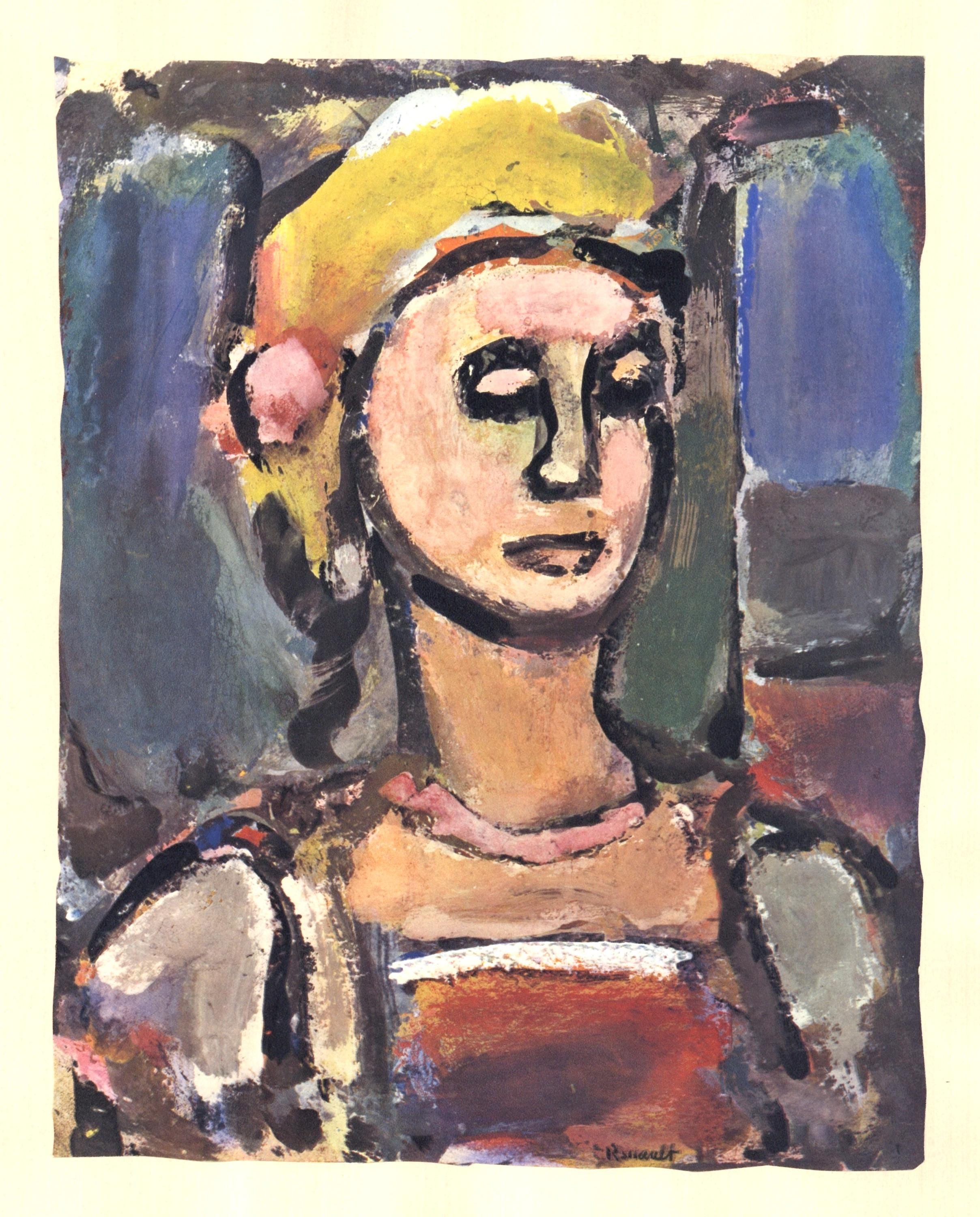 Georges Rouault, Composition, Divertissement, Limited Edition Lithograph