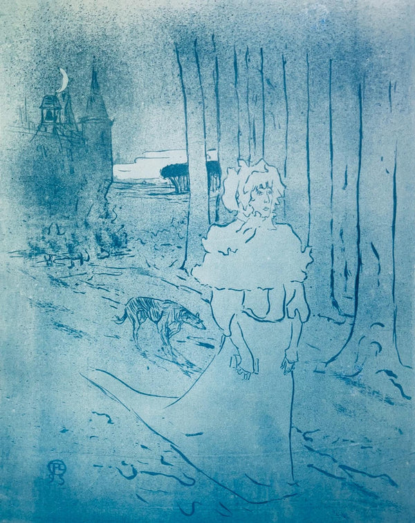 Henri de Toulouse-Lautrec, Composition, Images de Lautrec, 21 Planches en Couleurs, Collezione dell'Obelisco, Limited Edition Lithograph