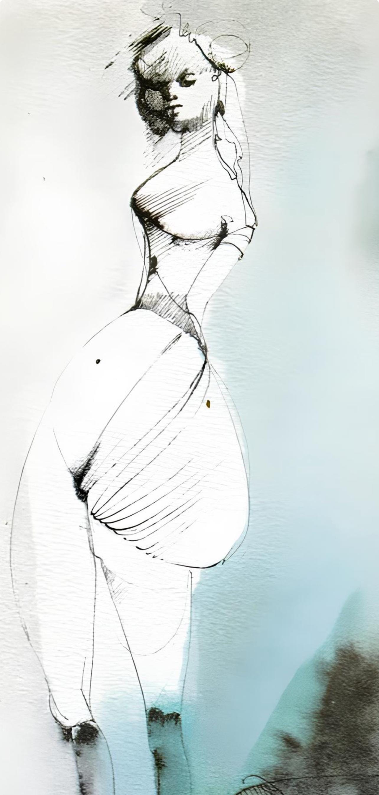 Léonor Fini, Composition, Histoire d'O, Limited Edition Lithograph
