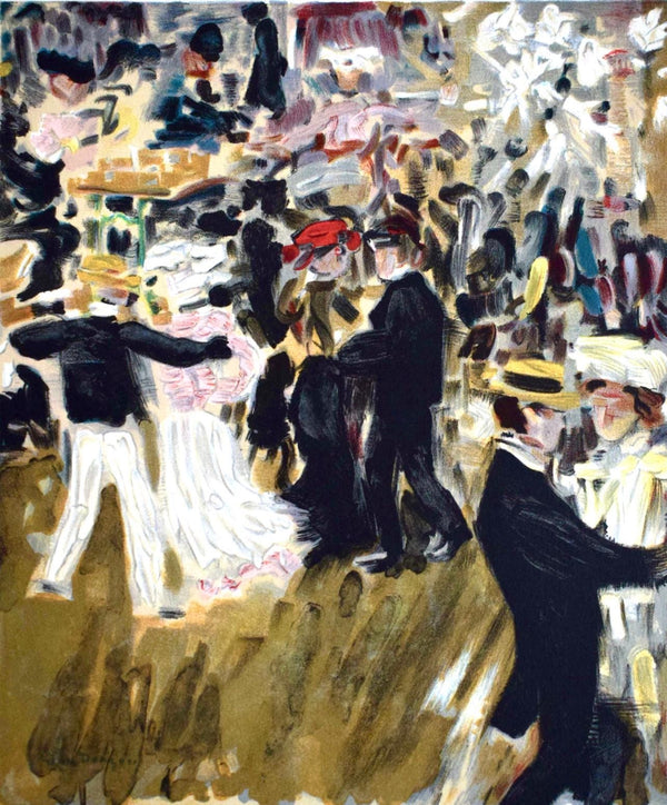 Kees van Dongen, Composition (Juffermans JL8c) Peintres mes amis, Limited Edition Lithograph