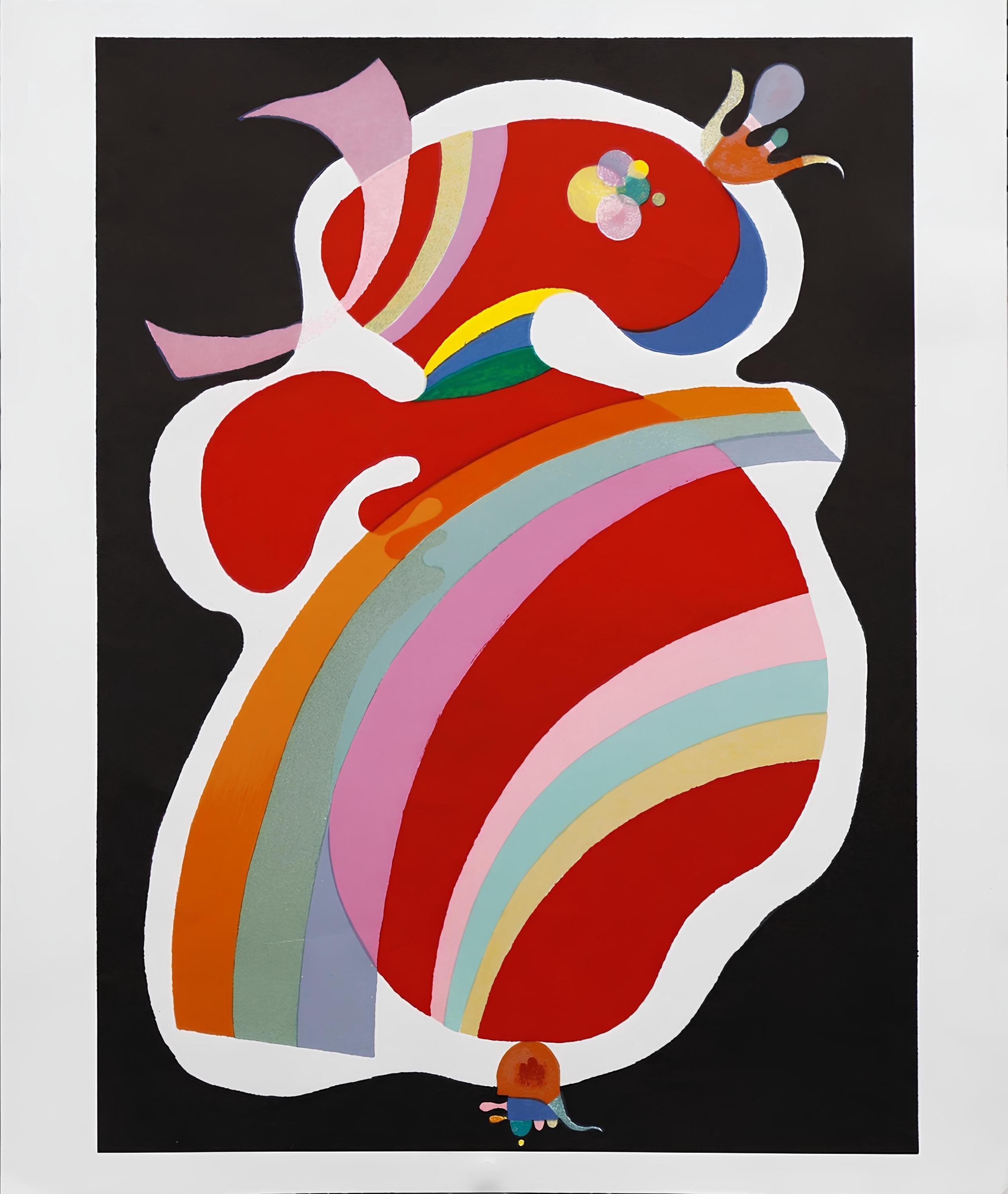Wassily Kandinsky, Composition, Derrière le miroir, Limited Edition Lithograph