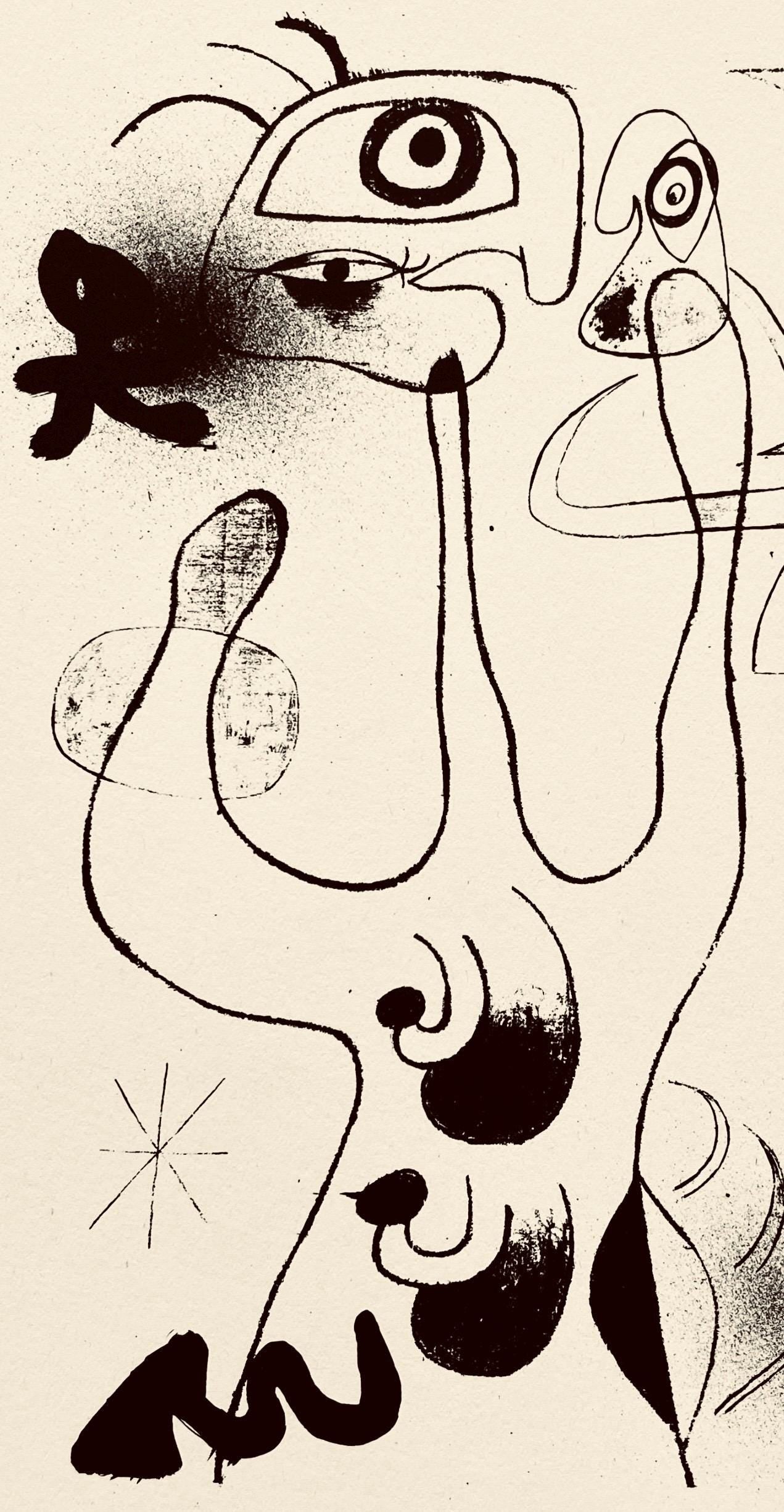 Joan Miró, Composition, The Prints of Joan Miro, Limited Edition Etching