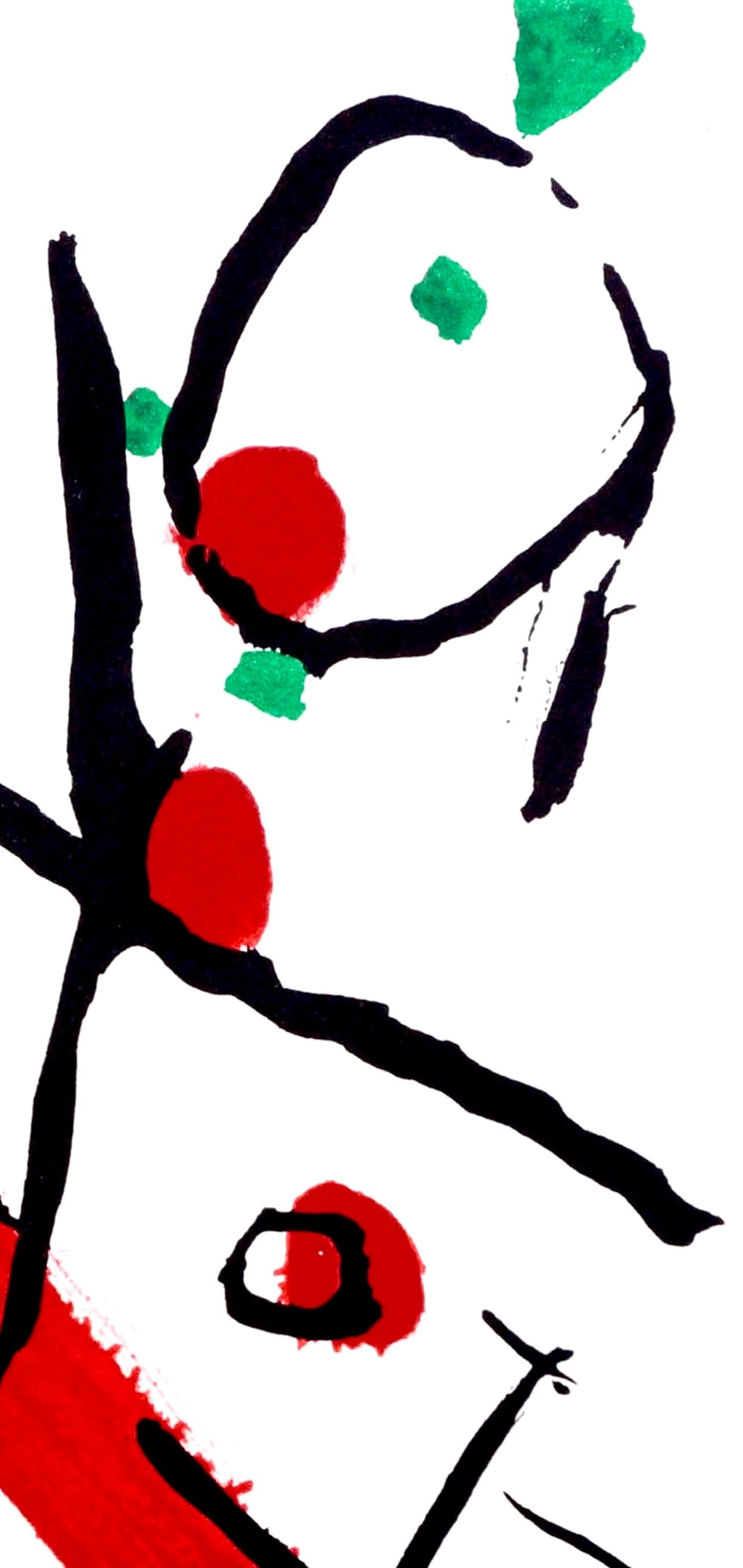 Pierre Tal-Coat, Composition, Derrière le miroir, Limited Edition Lithograph