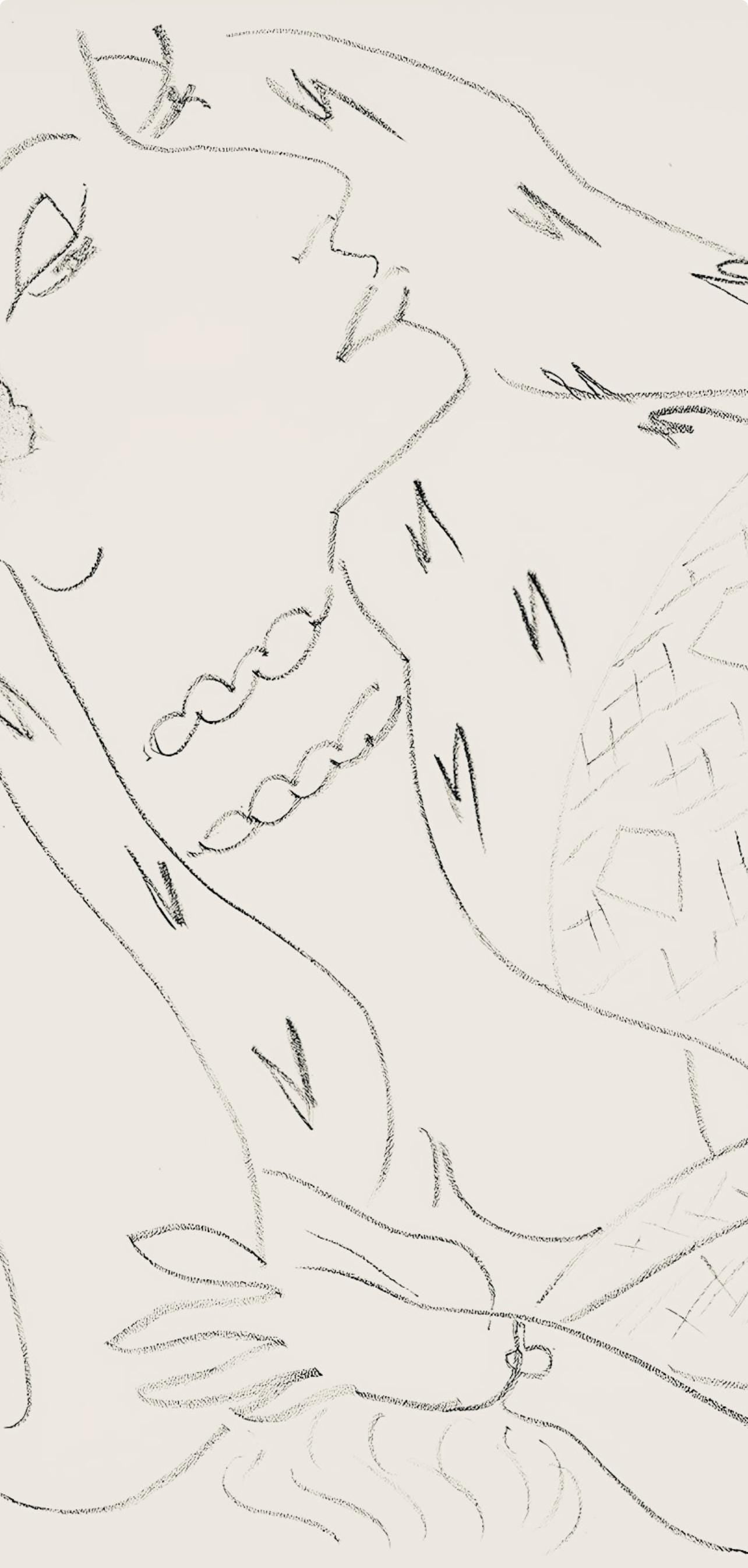 Henri Matisse, Série L, var. 15 (Duthuit 9), Henri Matisse, Dessins, Thèmes et variations, Limited Edition Lithograph