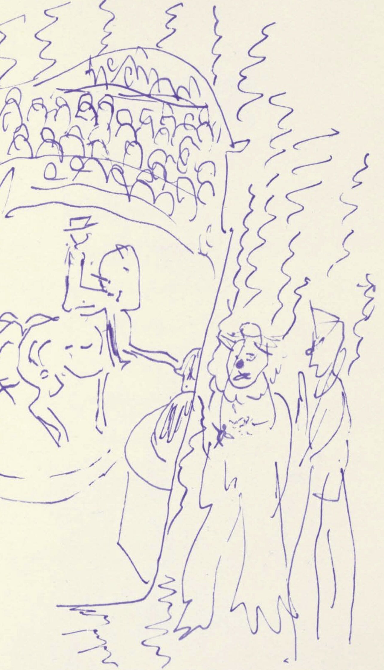 Pierre Bonnard, Composition (Terrasse 54), Pierre Bonnard Correspondences, Limited Edition Lithograph