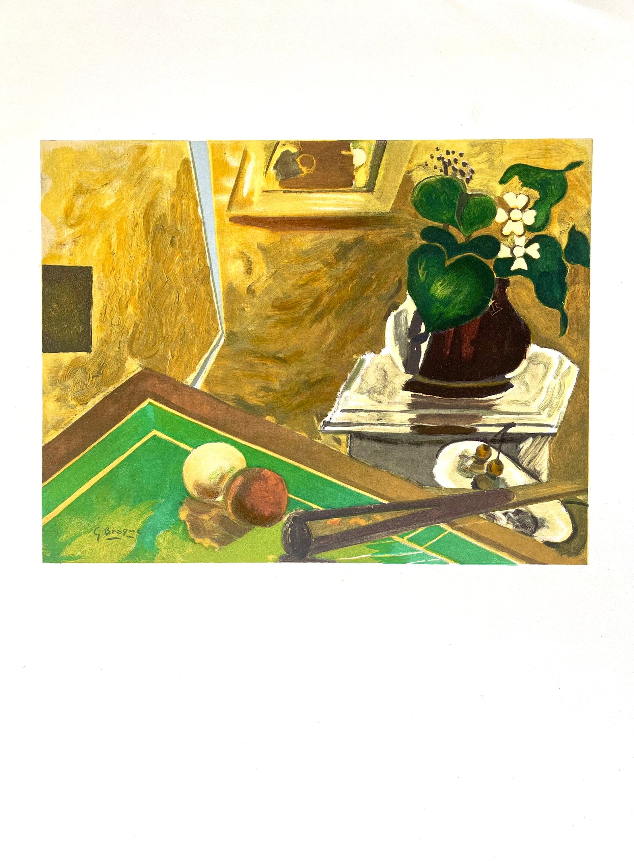 Georges Braque, Le billard jaune, Une Aventure Méthodique