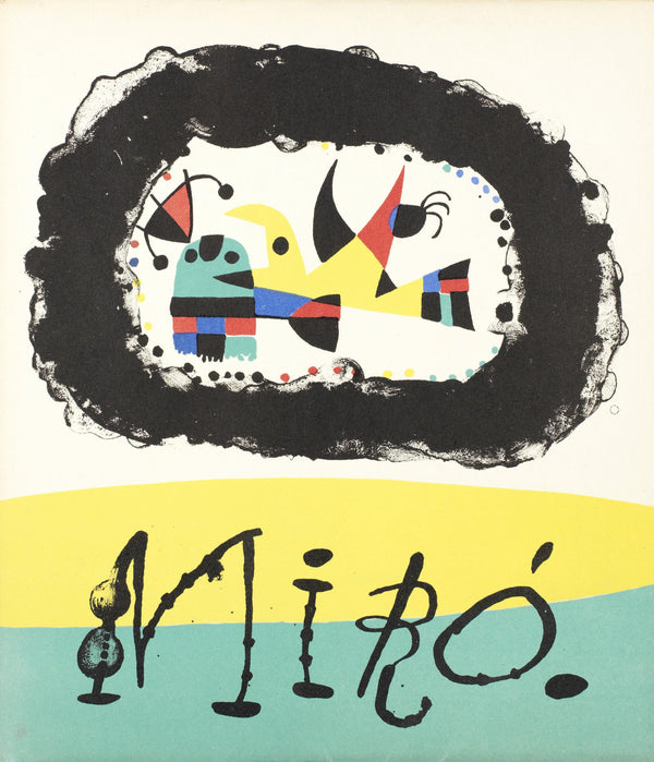 Joan Miró, Composition (Cramer 39), Joan Miró, Limited Edition Lithograph