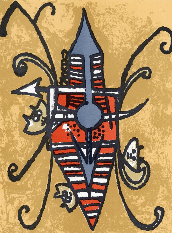 Wifredo Lam 林飛龍, Les affinites ambigues, XXe siècle, Limited Edition Lithograph