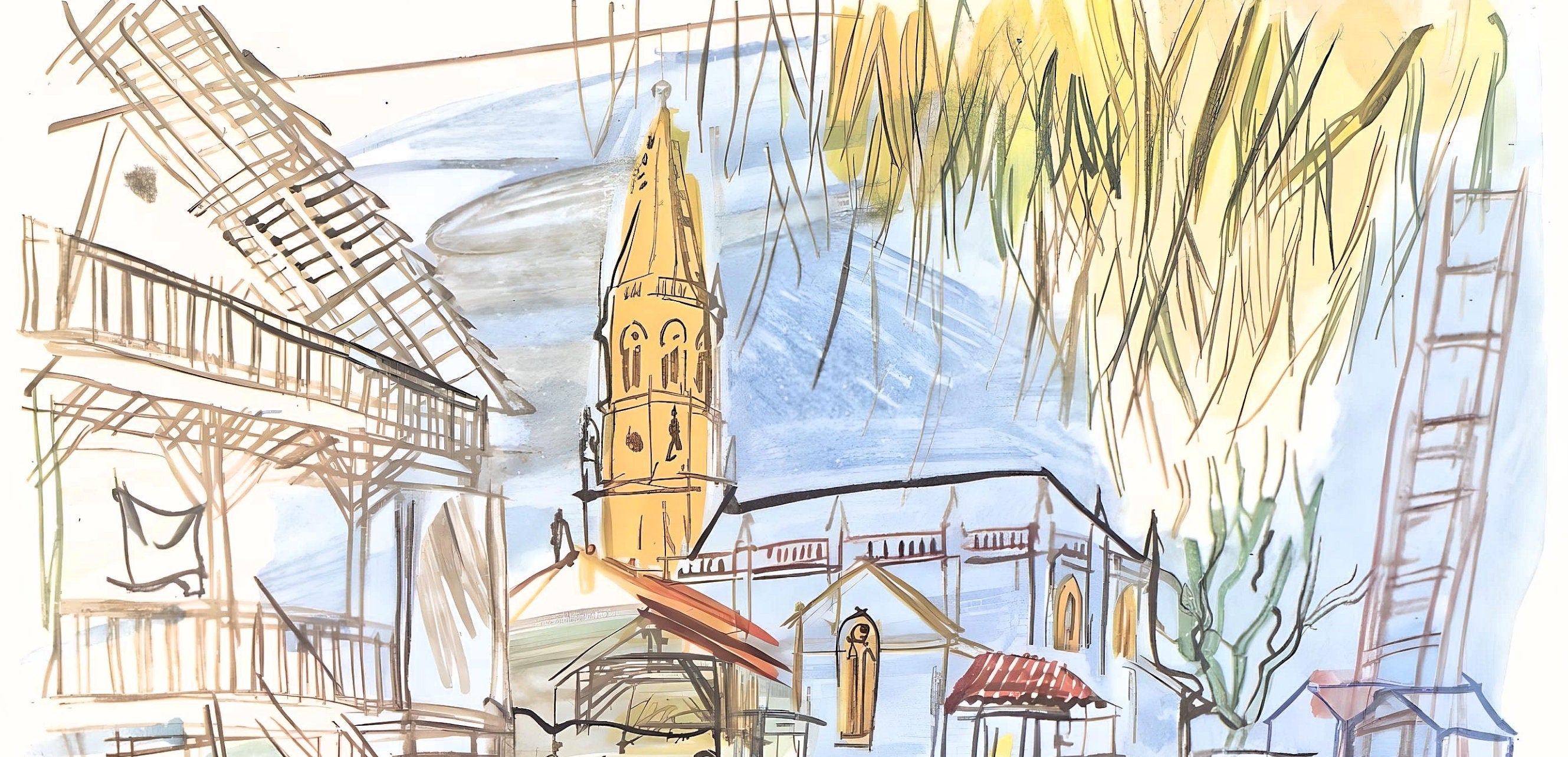Raoul Dufy, La ferme de Lestel, Vacances forcées