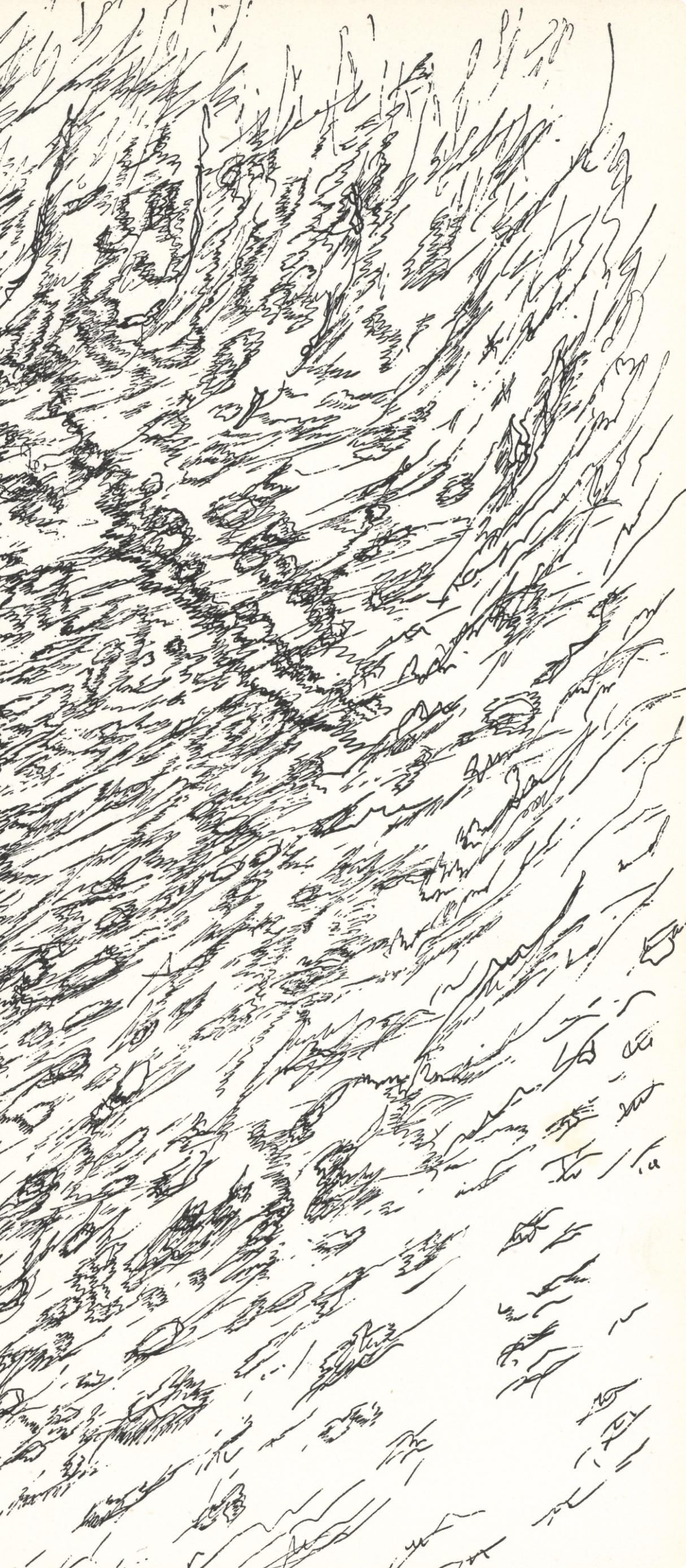 Henri Michaux, Composition, XXe siècle, Limited Edition Etching