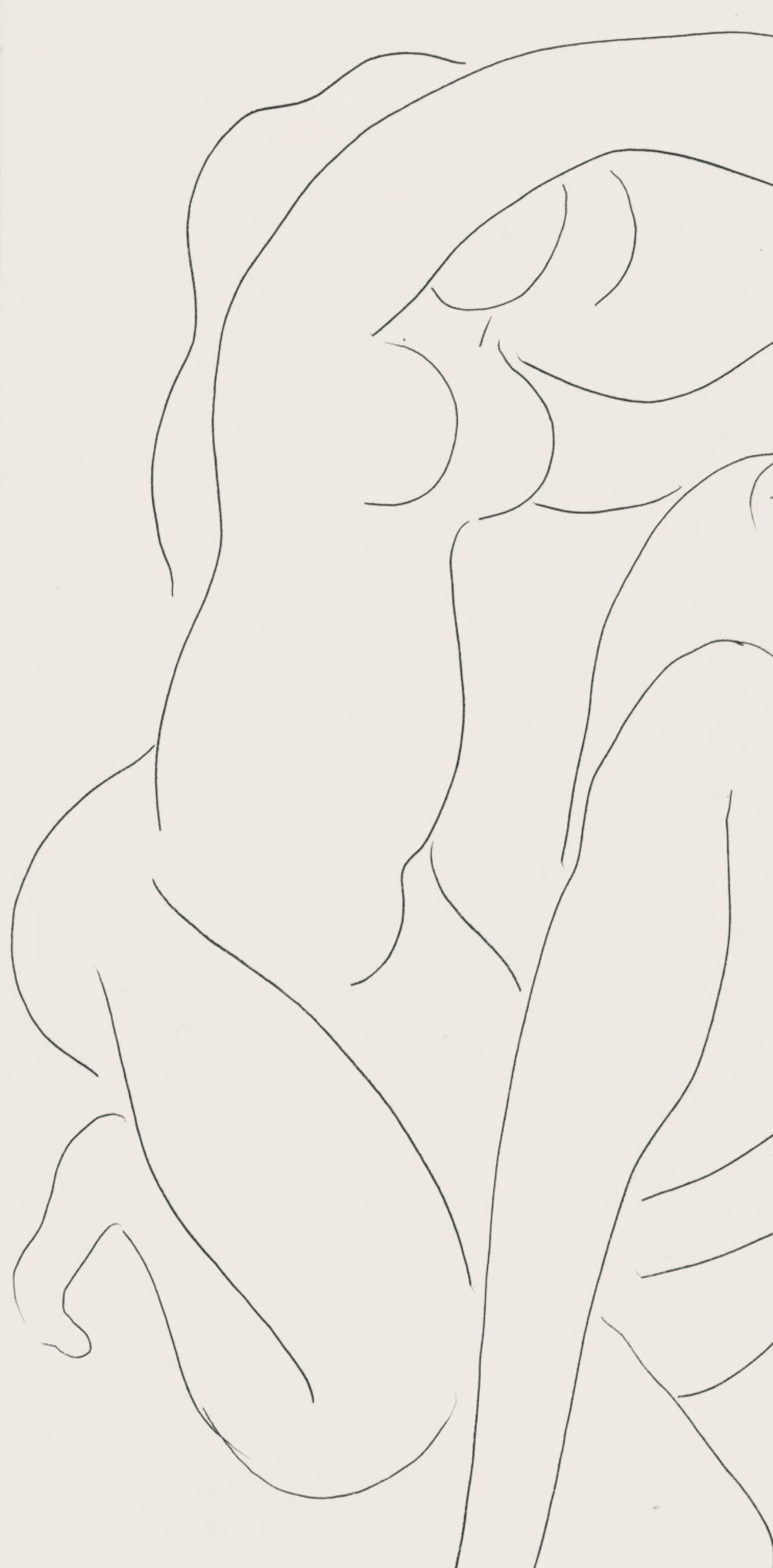 Henri Matisse, La coiffure d'Hérodiade (Herodotus' Coiffure), Poésies, Limited Edition Lithograph
