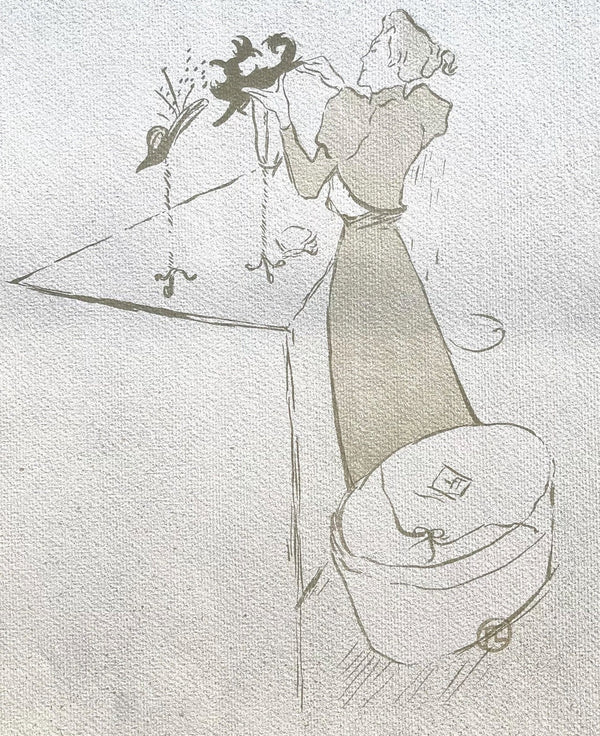 Henri de Toulouse-Lautrec, La Modiste, TLautrec, Philadelphia Museum of Art, Limited Edition Lithograph