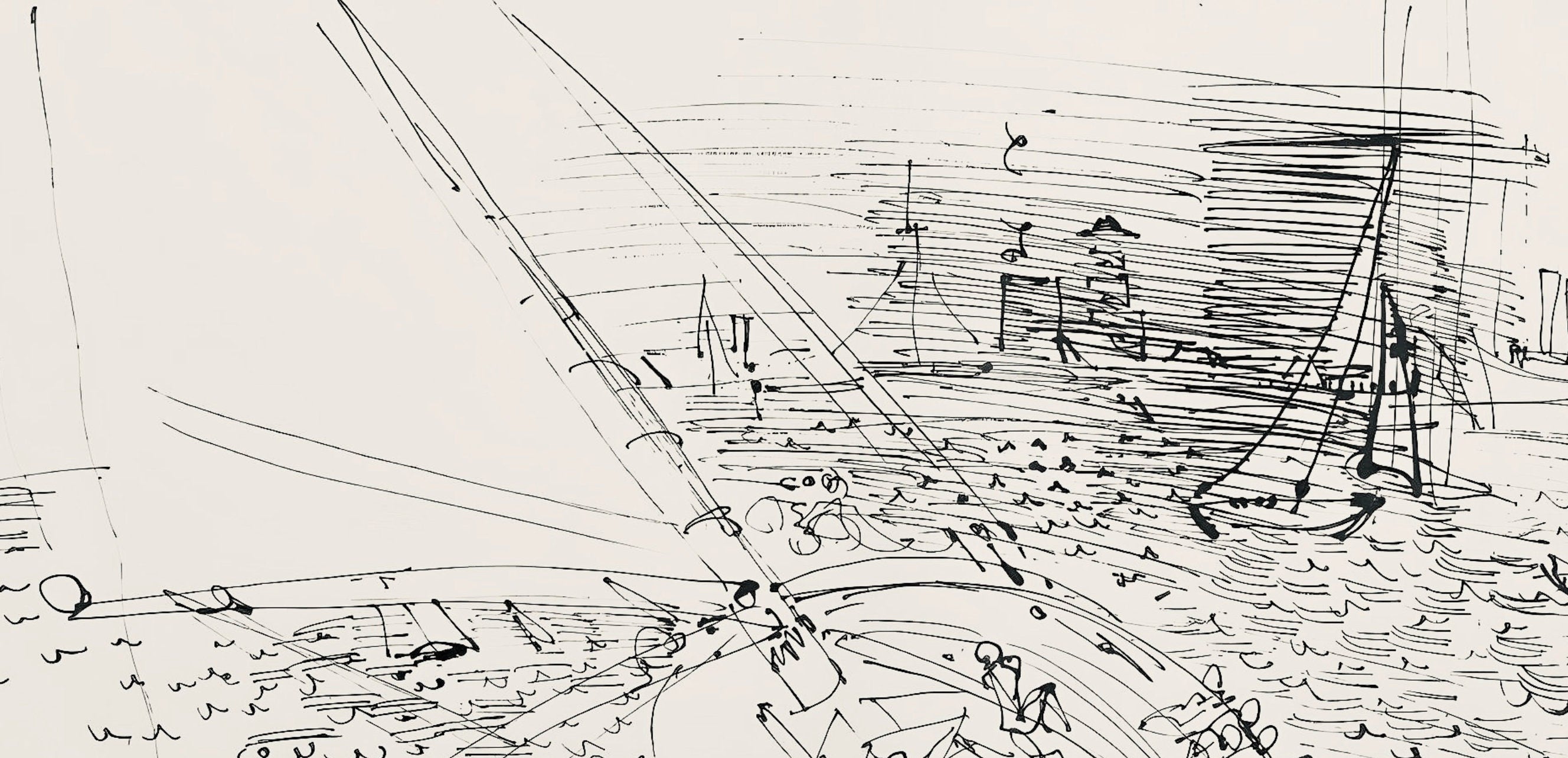 Raoul Dufy, Composition, Les Côtes Normandes, Limited Edition Lithograph
