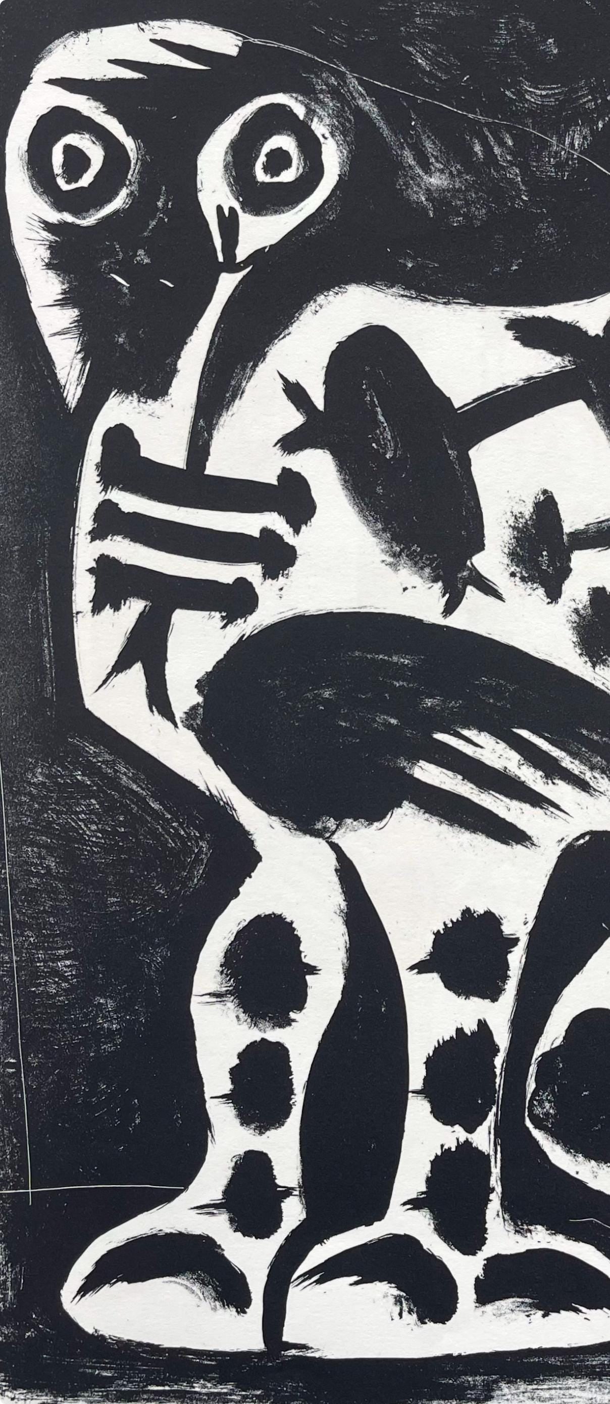 Pablo Picasso, Composition, Picasso Lithographs Since 1945, Cincinnati Art Museum, Limited Edition Lithograph