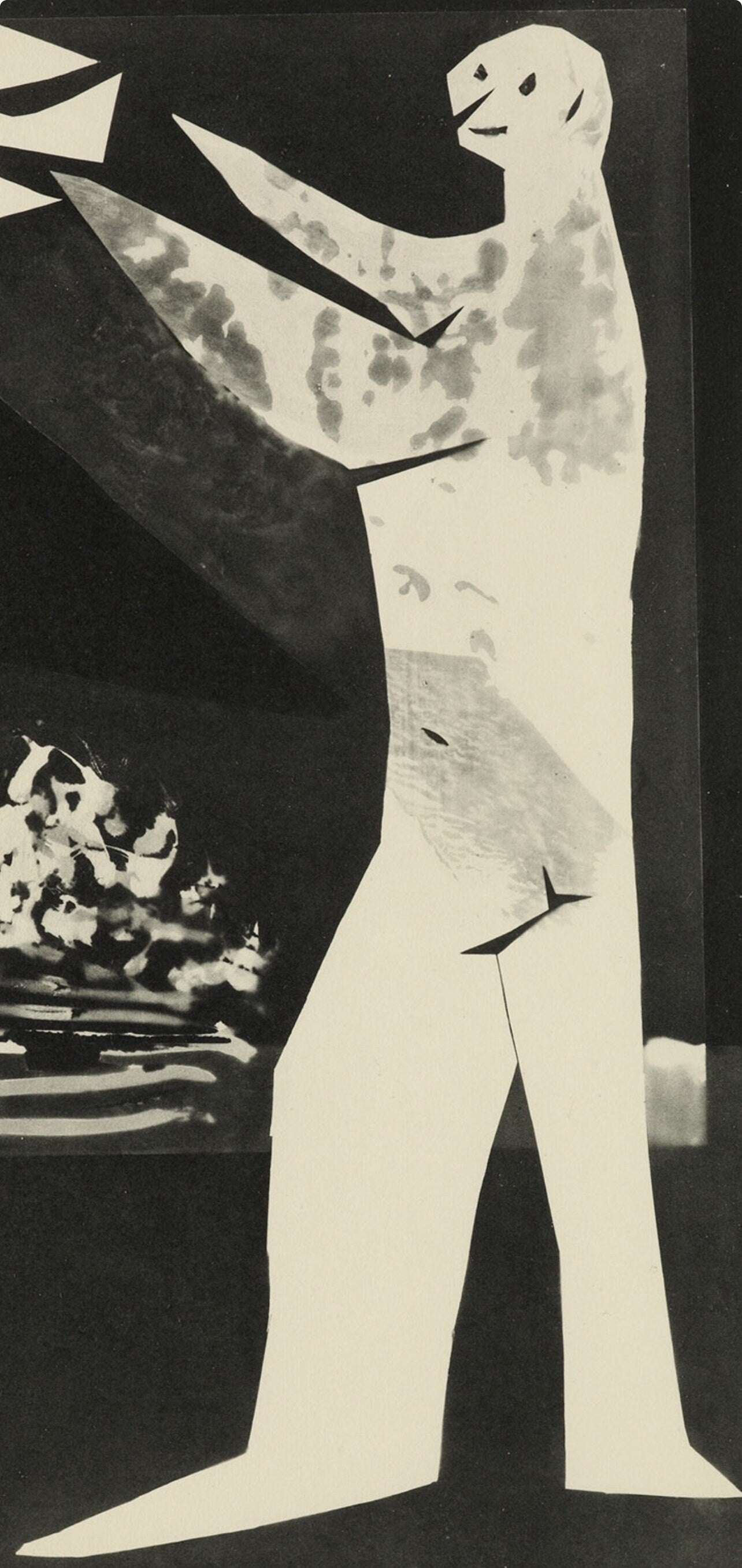 Pablo Picasso, Composition (Bloch 112; Kibbey 1466; Goeppert 115), Diurnes Découpages et Photographies, Limited Edition Phototype