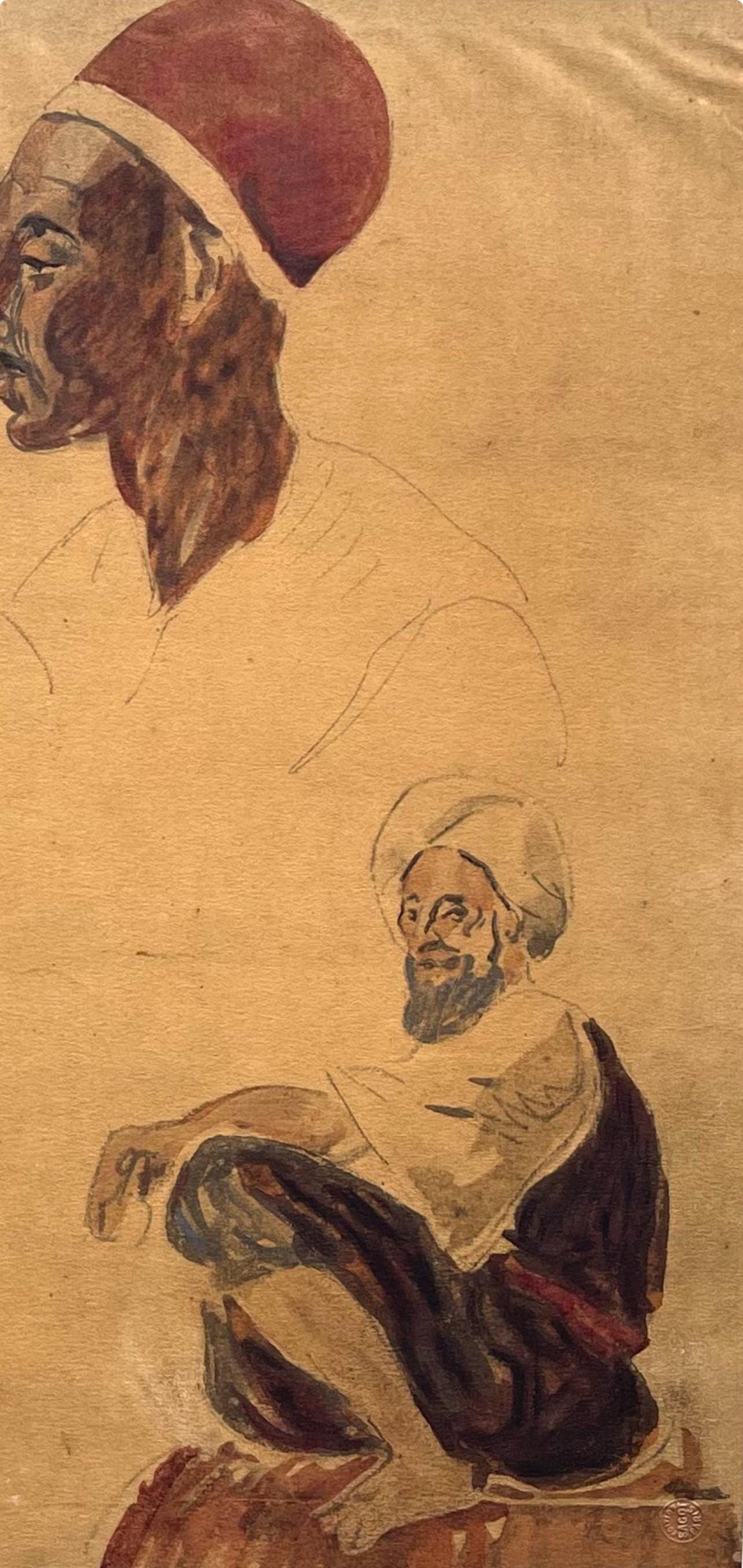 Eugène Delacroix, Composition, Trente et un Dessins et Aquarelles du Maroc, Limited Edition Lithograph
