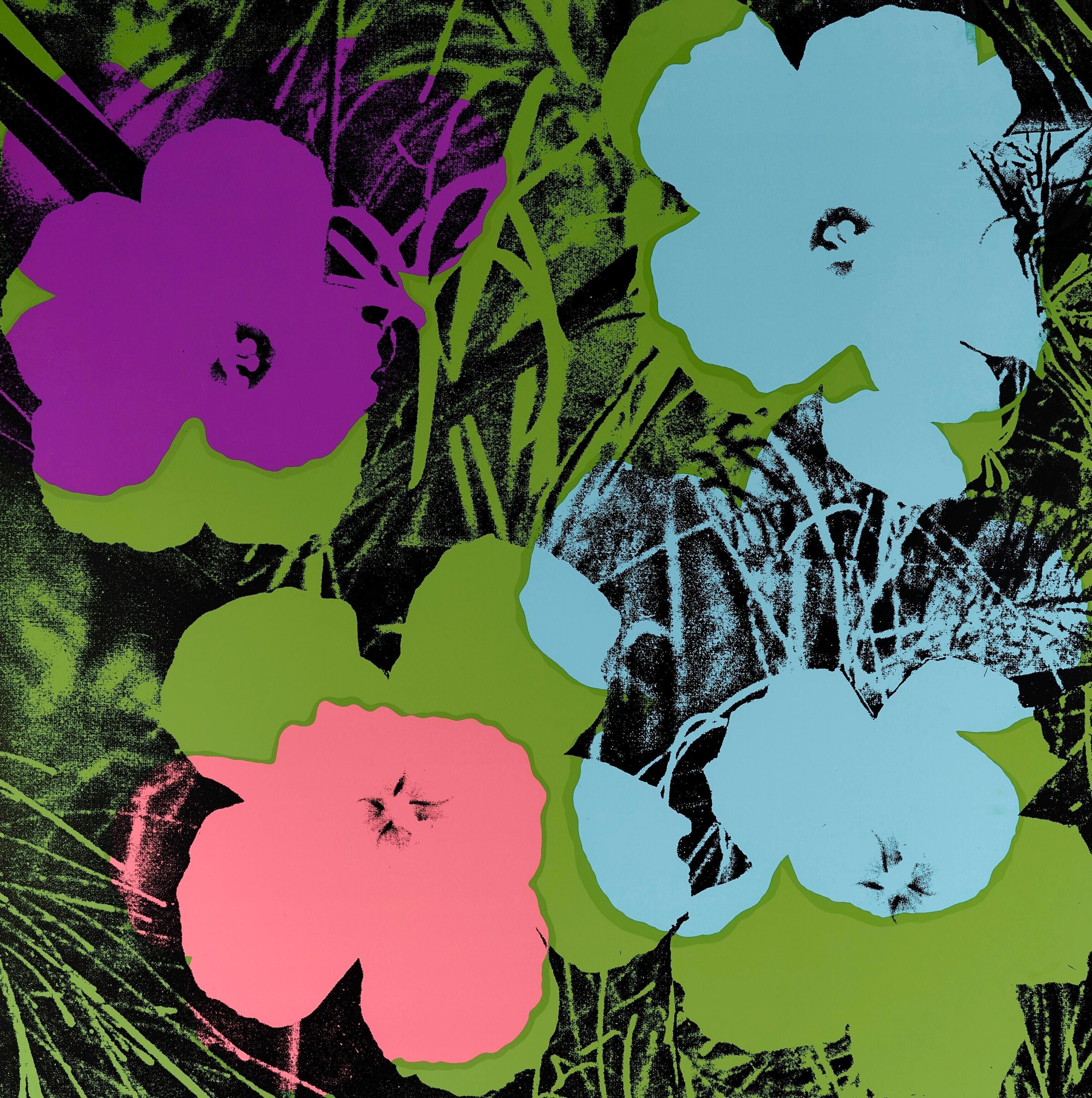 Andy Warhol, Flowers, nº64, Official Edition, Sunday B. Morning, Silkscreen