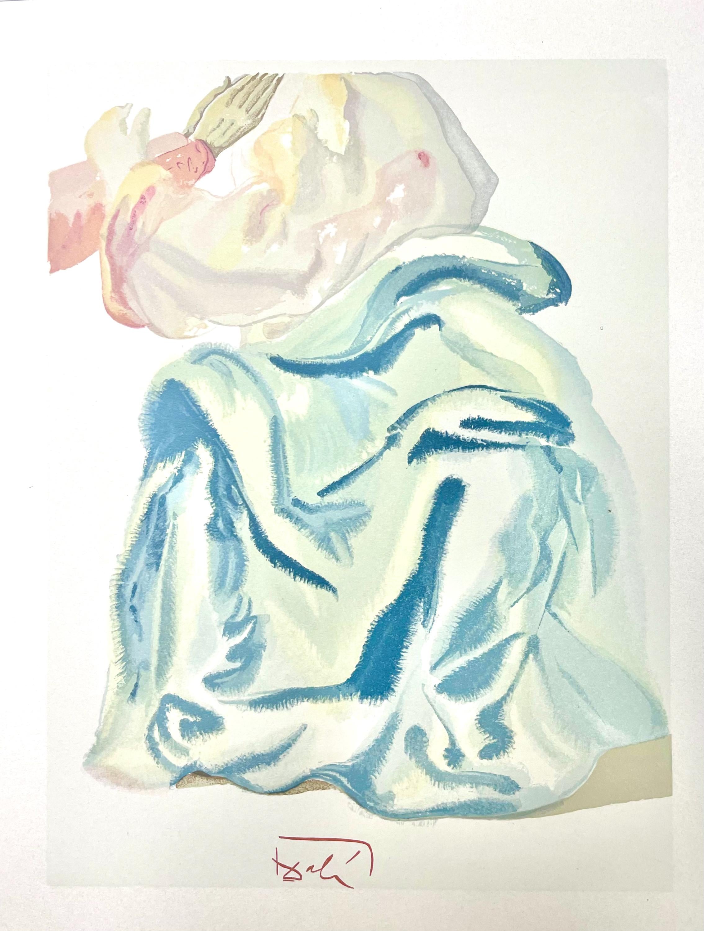 Salvador Dali, Paradies XXXI (Field 189-200; Michler/Löpsinger 1039-1138), Die Göttliche Komödie, Signed, Limited Edition Woodcut