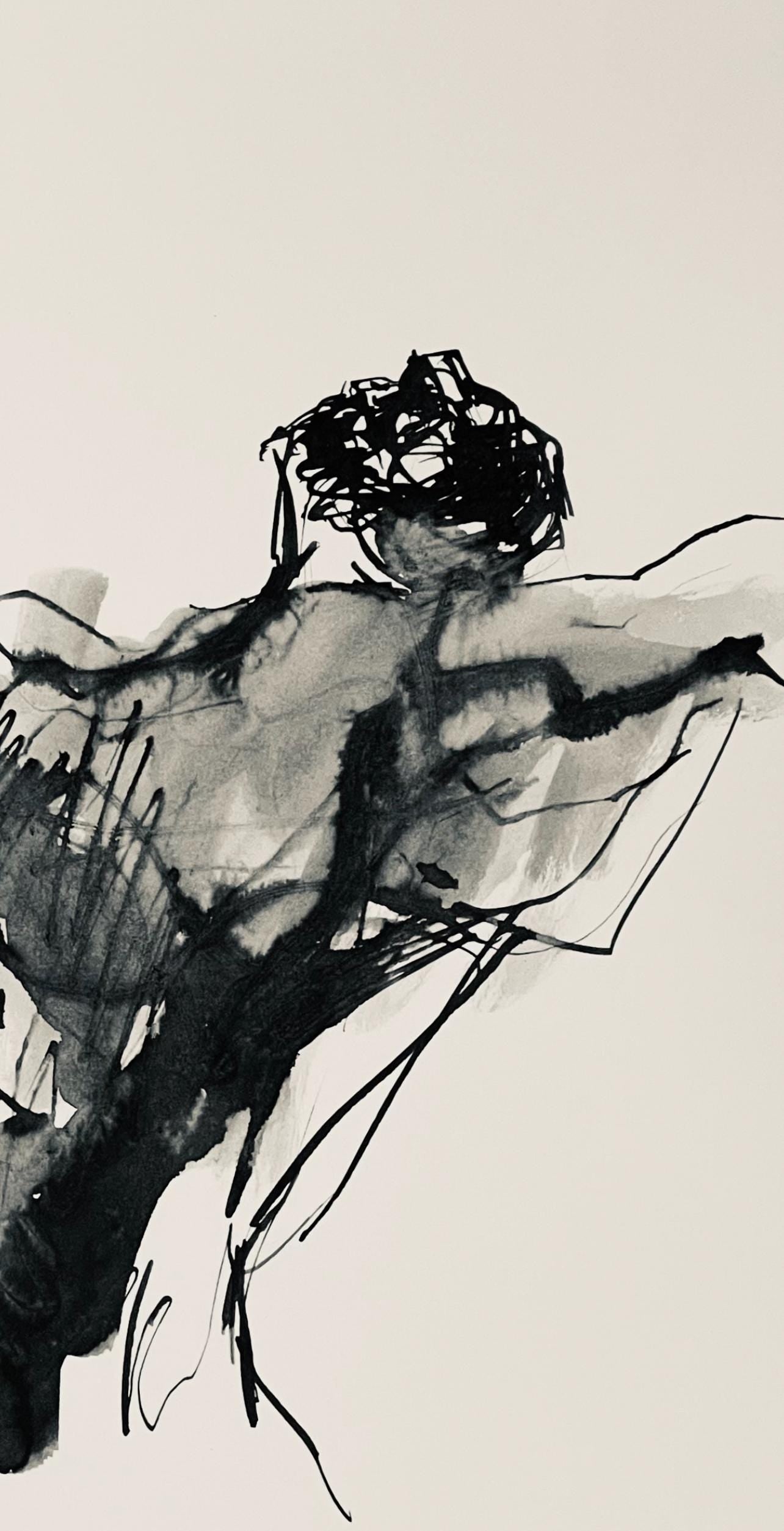 Abraham Rattner, Study for Job, Limited Edition Lithograph