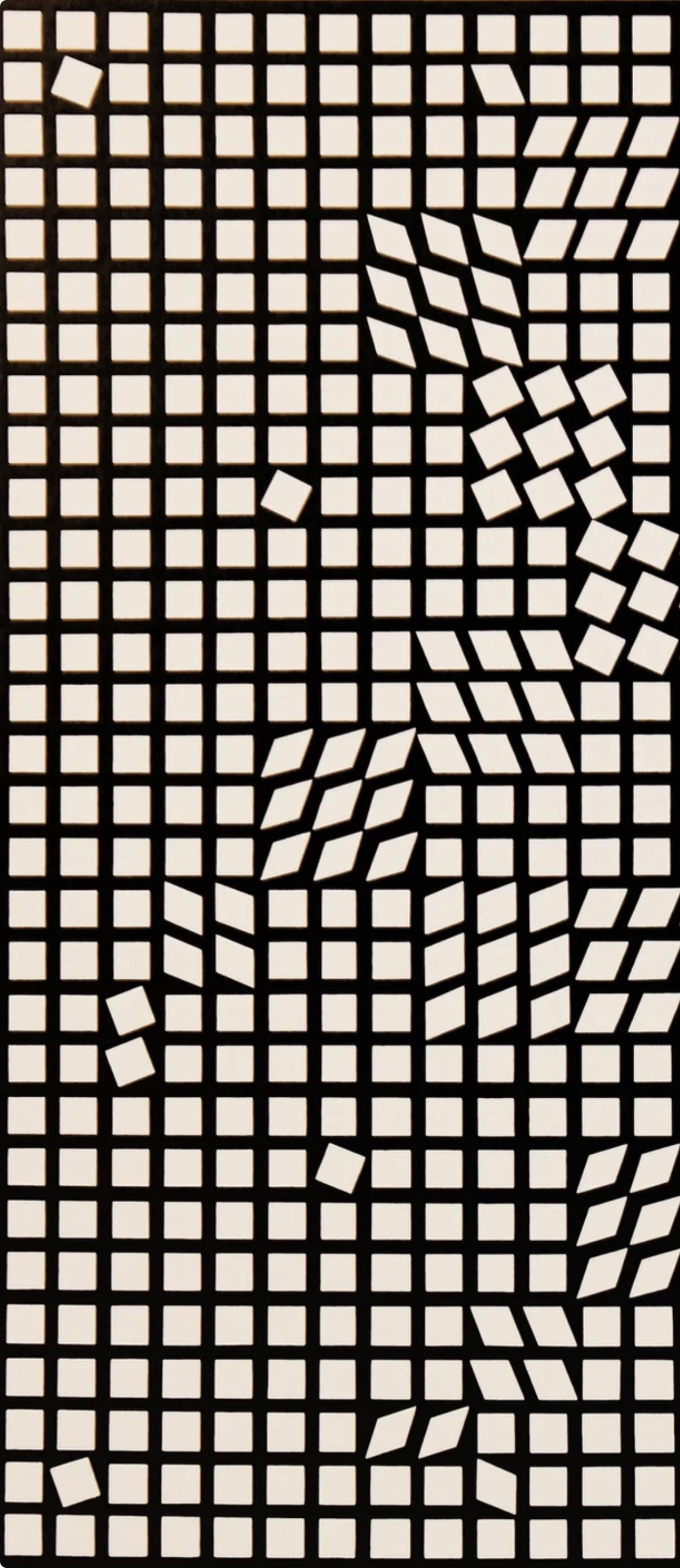 Victor Vasarely, Composition, Corpusculaires, Limited Edition Héliogravure