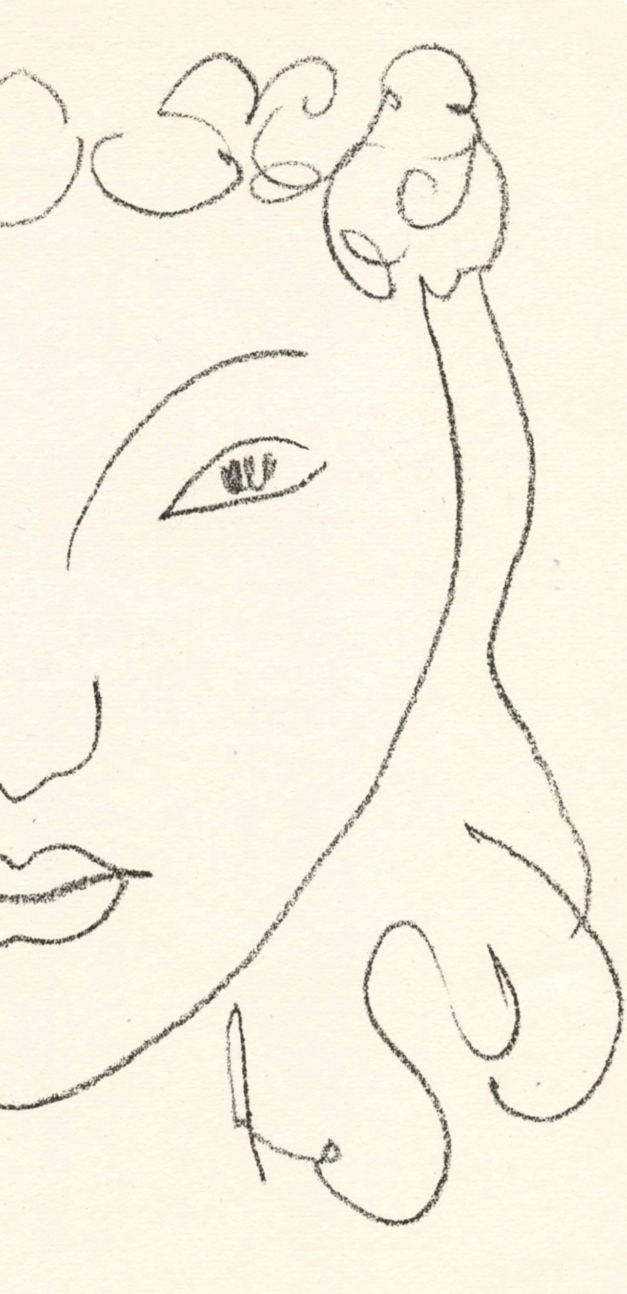 Henri Matisse, Composition (Duthuit No. 17), Pierre à feu, Les Miroirs profonds, Limited Edition Lithograph
