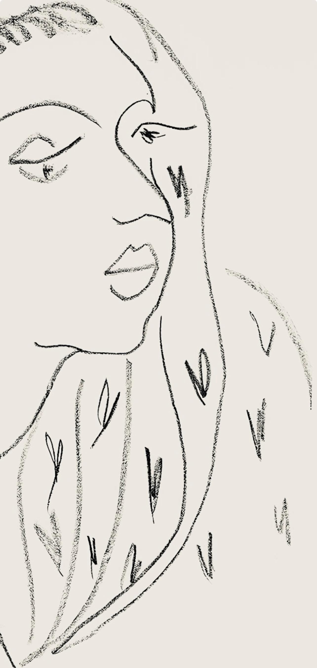 Henri Matisse, Série L, var. 8 (Duthuit 9), Henri Matisse, Dessins, Thèmes et variations, Limited Edition Lithograph