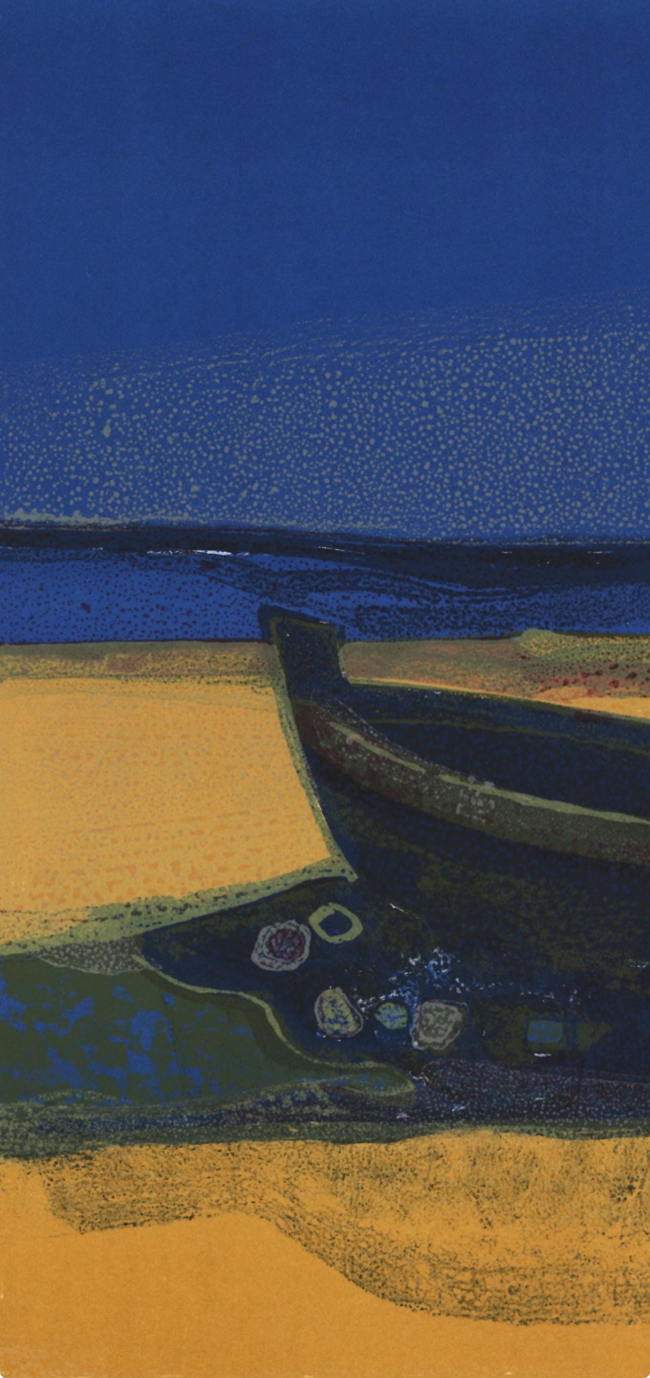 André Minaux, Composition, L'Odyssée, Limited Edition Lithograph