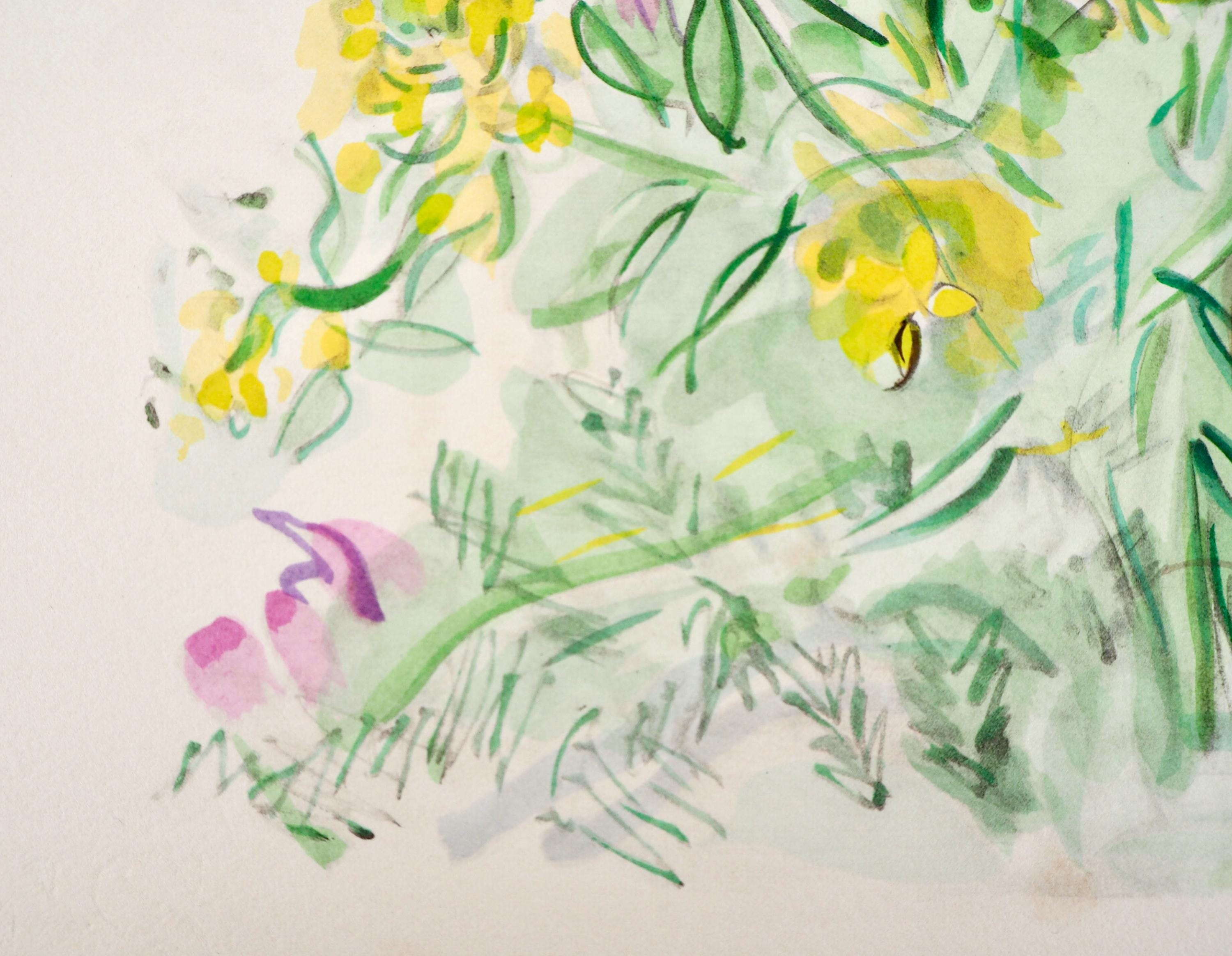 Raoul Dufy, Composition, Eaux-de-vie, Esprit de la fleur et du fruit, Limited Edition Lithograph