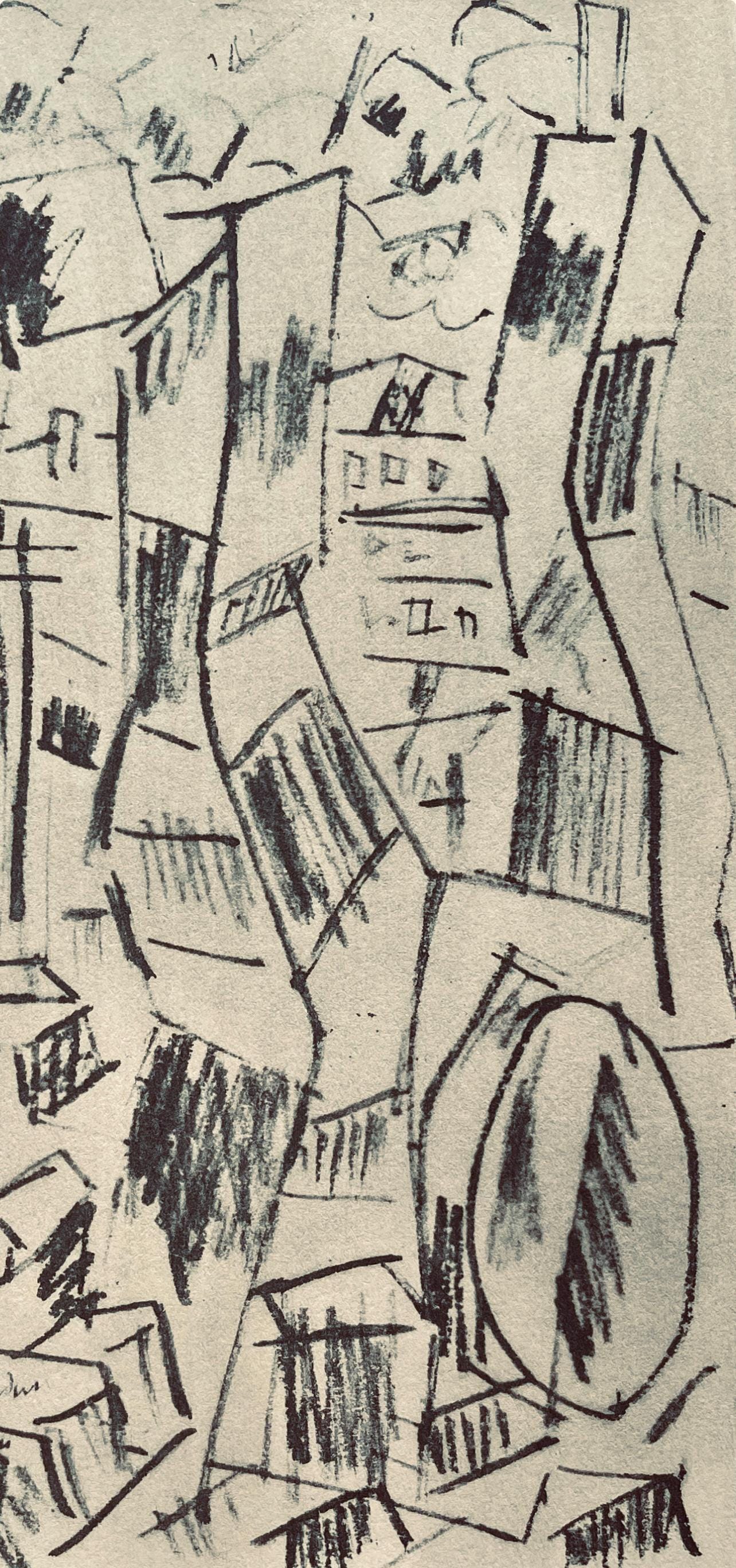 Fernand Léger, Verdun: La Grille En Fer, Fernand Léger, Dessins de Guerre, Limited Edition Lithograph
