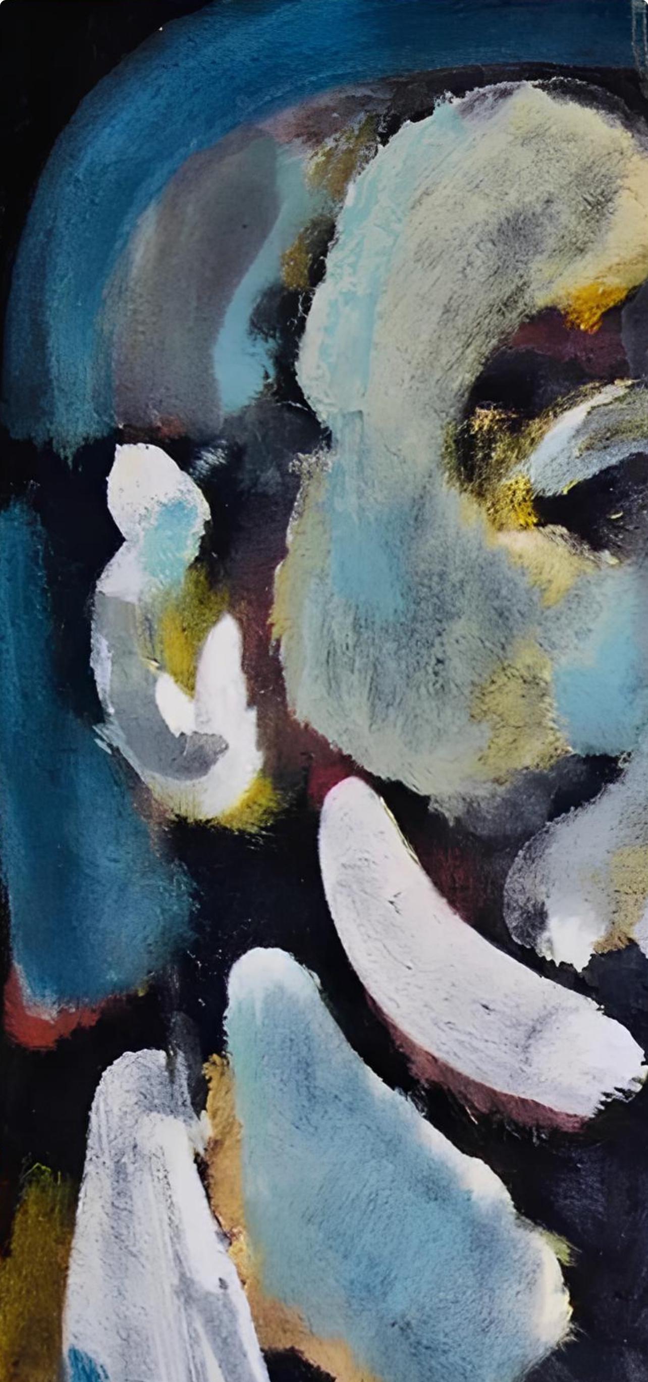 Georges Rouault, Composition, Visages, dix études de l'Atelier reproduites en fac-similés, Limited Edition Lithograph