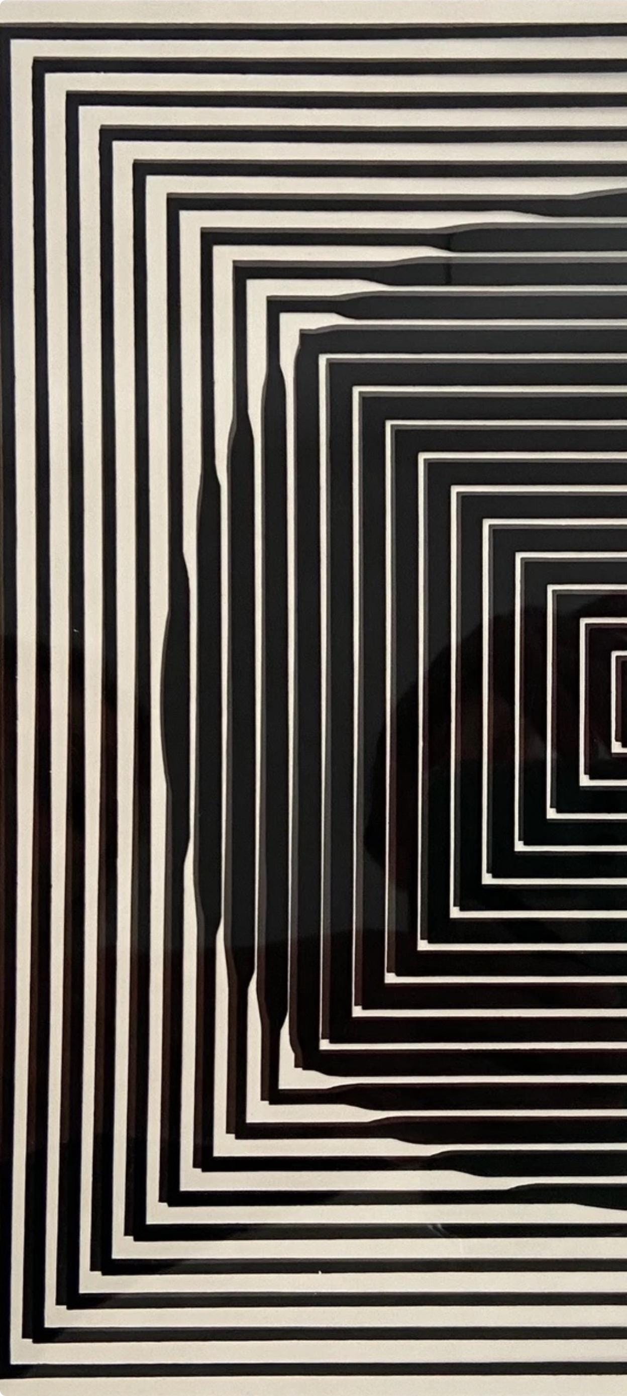 Victor Vasarely, Composition, Cinétiques, Limited Edition Héliogravure