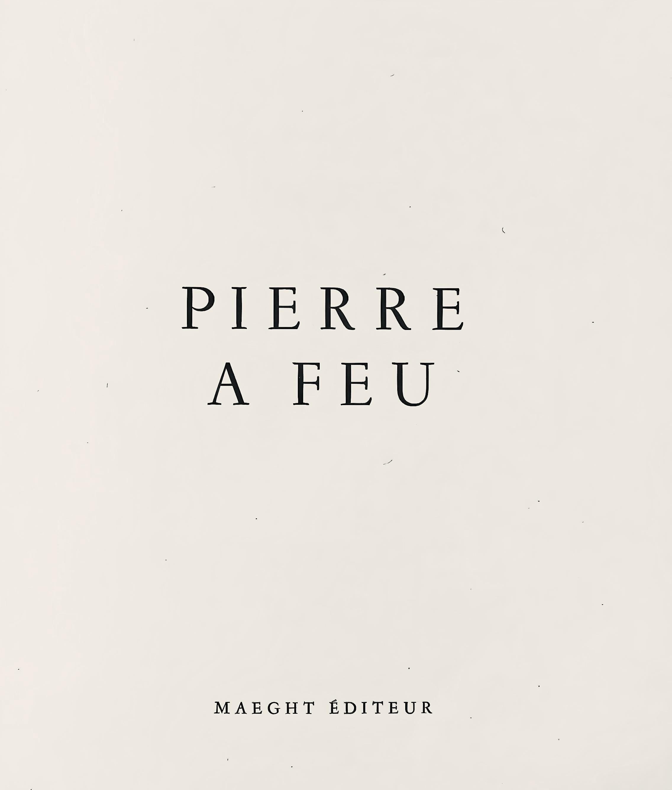 Henri Matisse, Composition (Duthuit No. 17), Pierre à feu, Les Miroirs profonds, Limited Edition Lithograph
