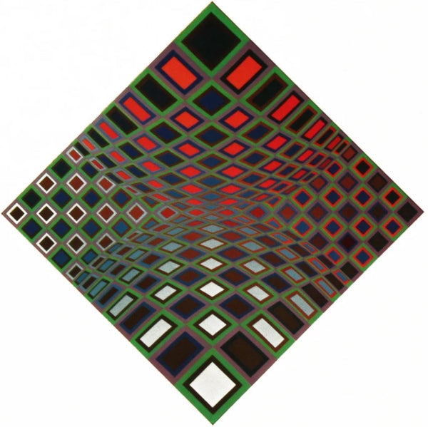 Victor Vasarely, Composition, Vega, Limited Edition Héliogravure