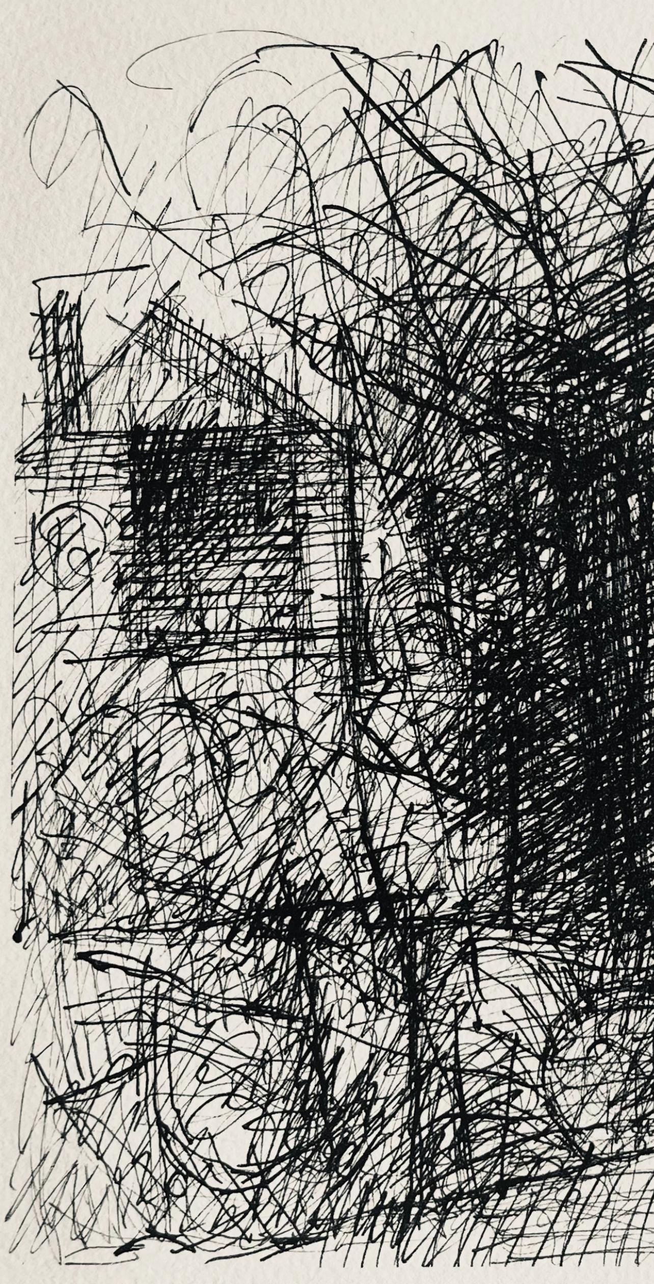 Marcel Gromaire, Composition, Gromaire, Limited Edition Lithograph