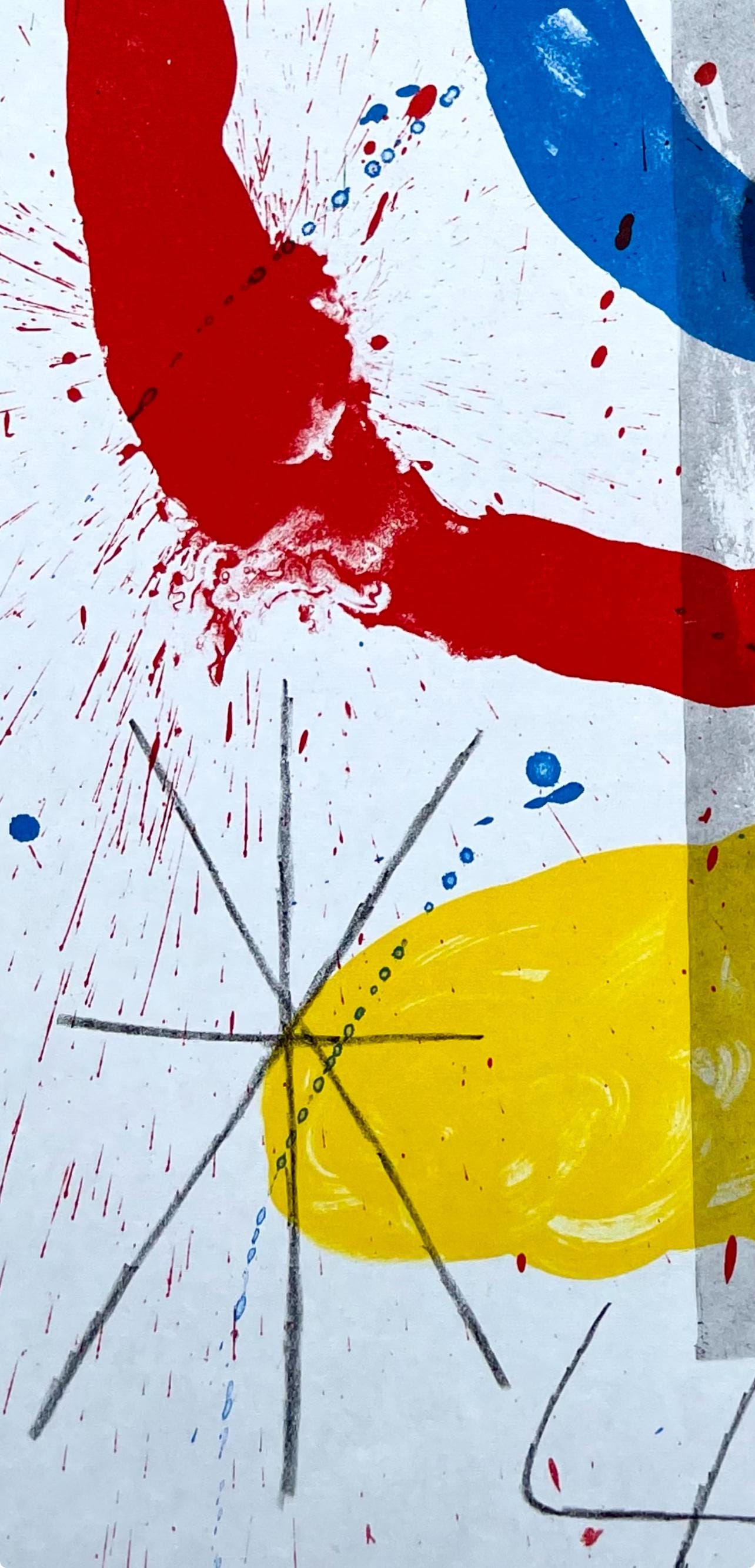 Joan Miró, Composition (Cramer 102; Mourlot 428-449), Derrière le miroir, Limited Edition Lithograph