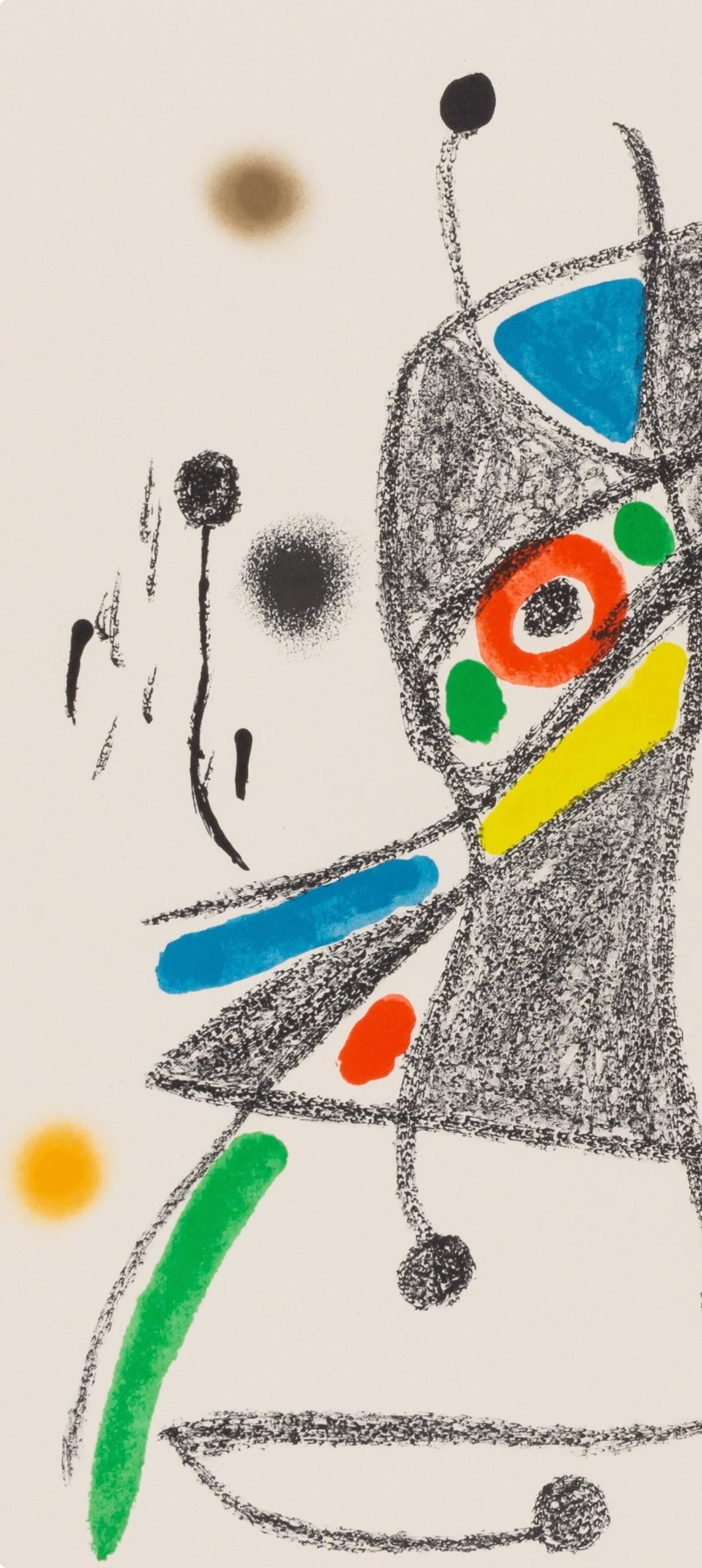 Joan Miró, Composition (Mourlot, 1051-1072), Maravillas con Variaciones acrósticas en el Jardín de Miró, Limited Edition Lithograph