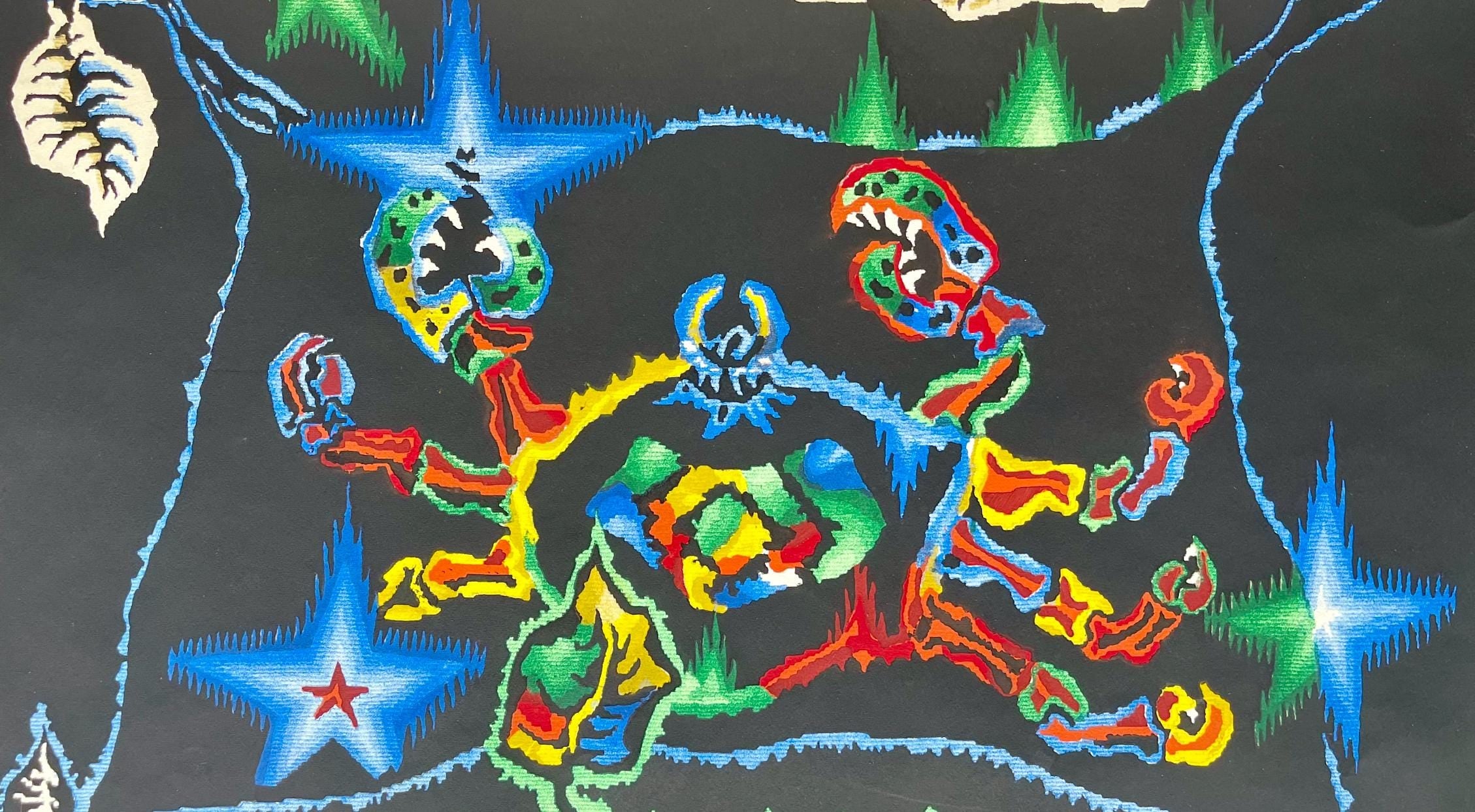 Jean Lurçat, Le Cancer (Cancer), Les Signes du zodiaque, Limited Edition Lithograph