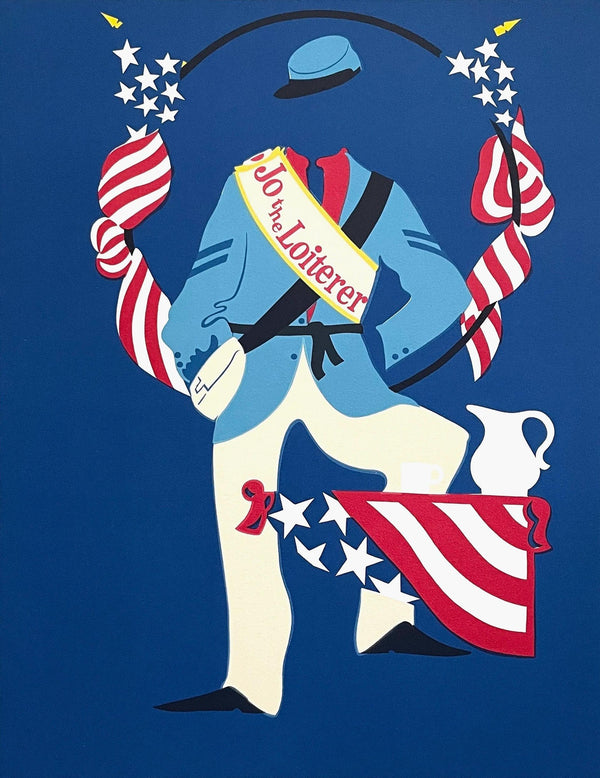 Robert Indiana, Jo the Loiterer (Sheehan 96-108), Mother of Us All, Limited Edition Silkscreen