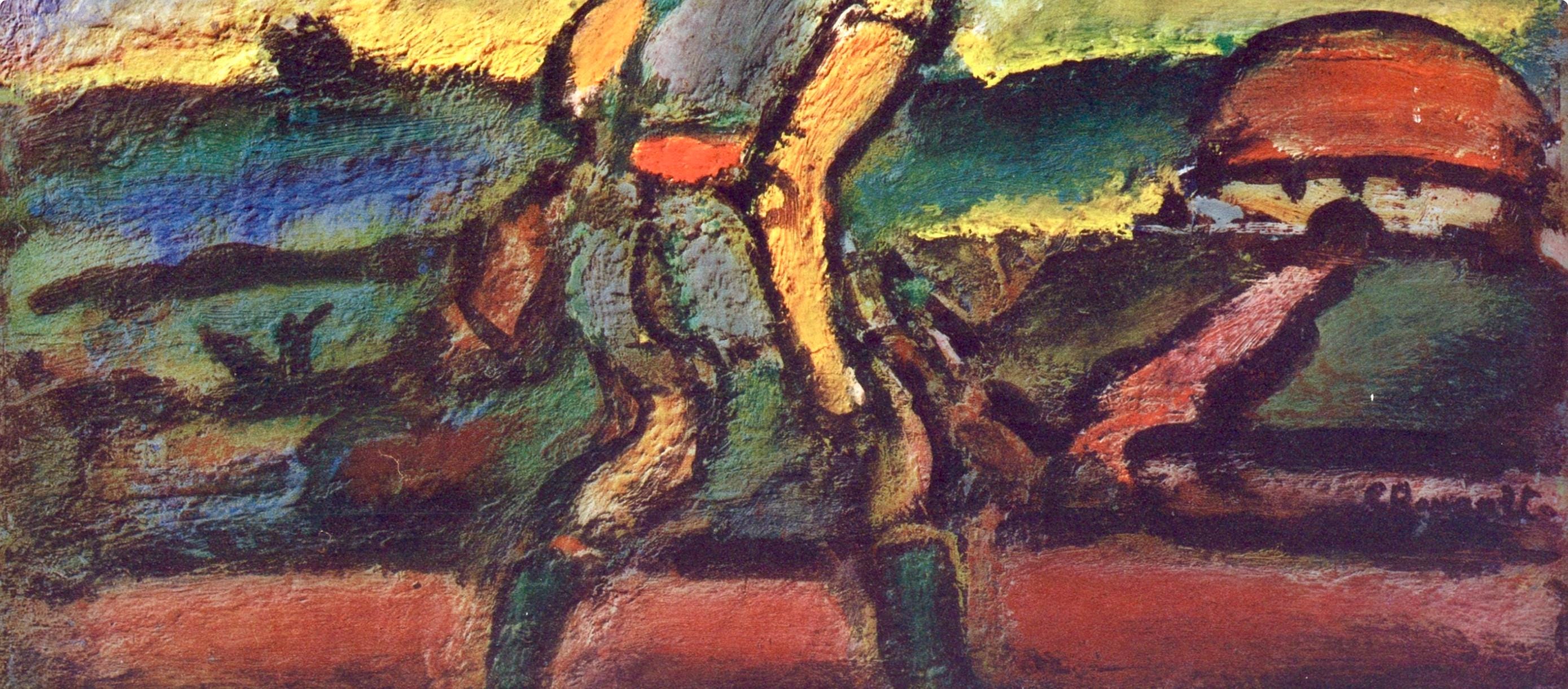 Georges Rouault, Composition, Stella Vespertina, Limited Edition Héliogravure