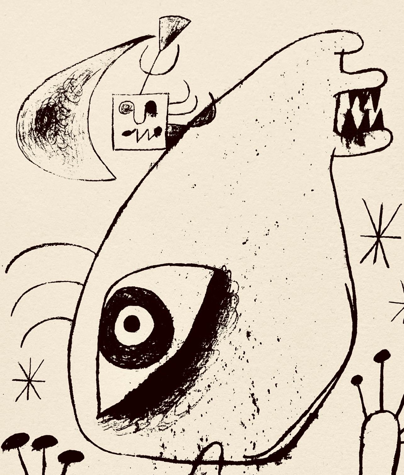 Joan Miró, Composition, The Prints of Joan Miro, Limited Edition Etching