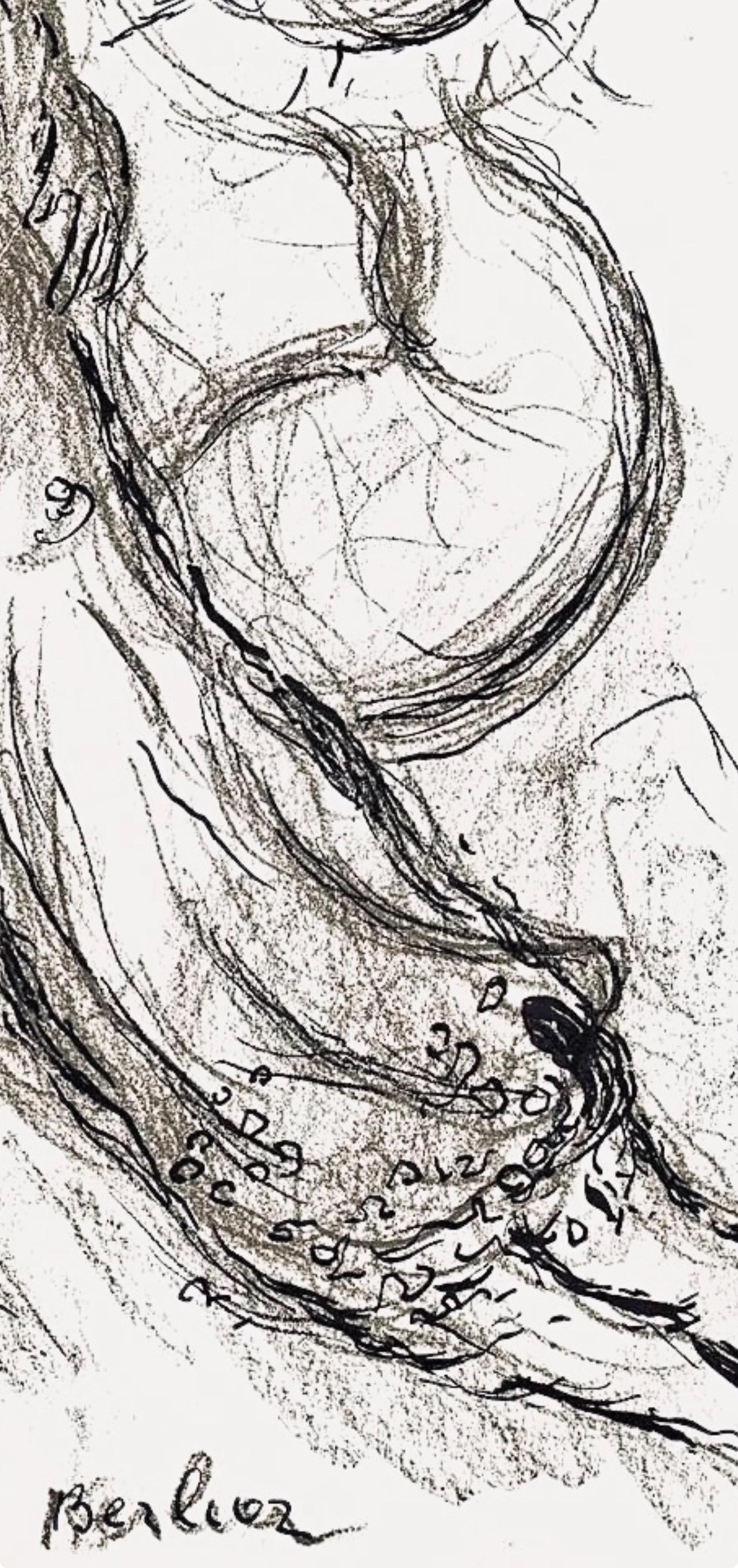 Marc Chagall, Composition (Cramer 61), Le Plafond de l'Opéra de Paris, Limited Edition Lithograph