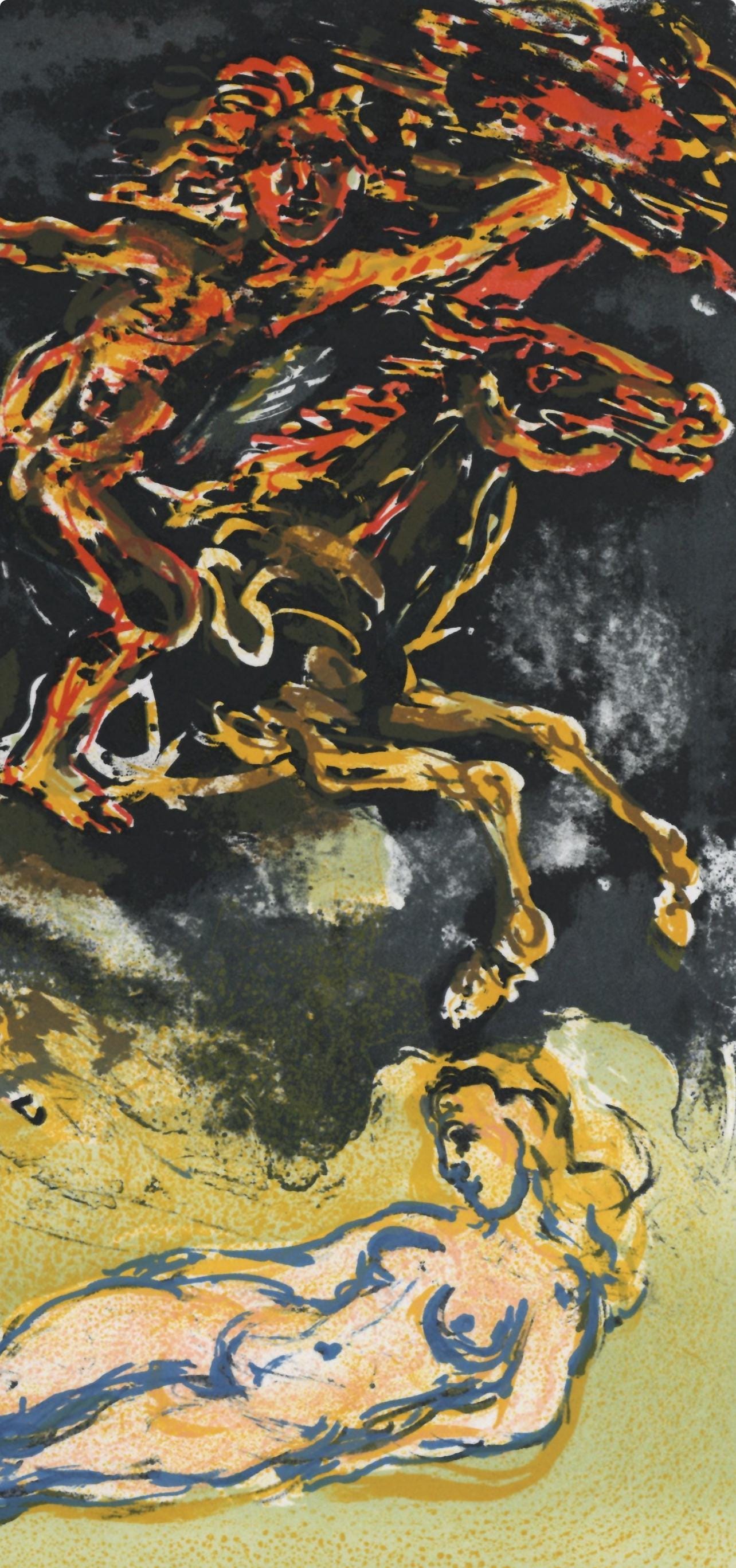 Walter Spitzer, Composition, L'Odyssée, Limited Edition Lithograph
