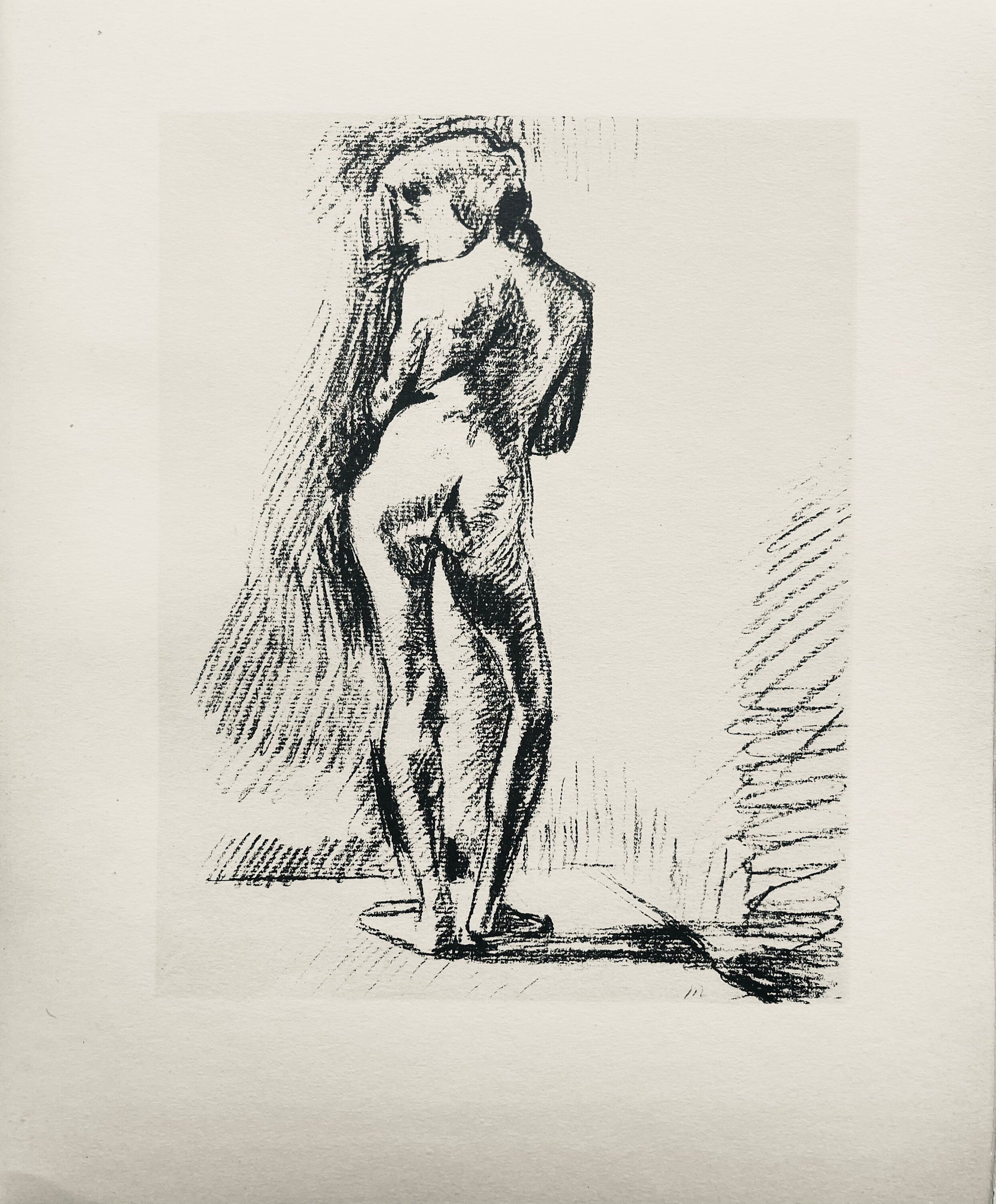 Henri Matisse, Composition (Dutel 3), Dessins de Henri-Matisse, Limited Edition Lithograph