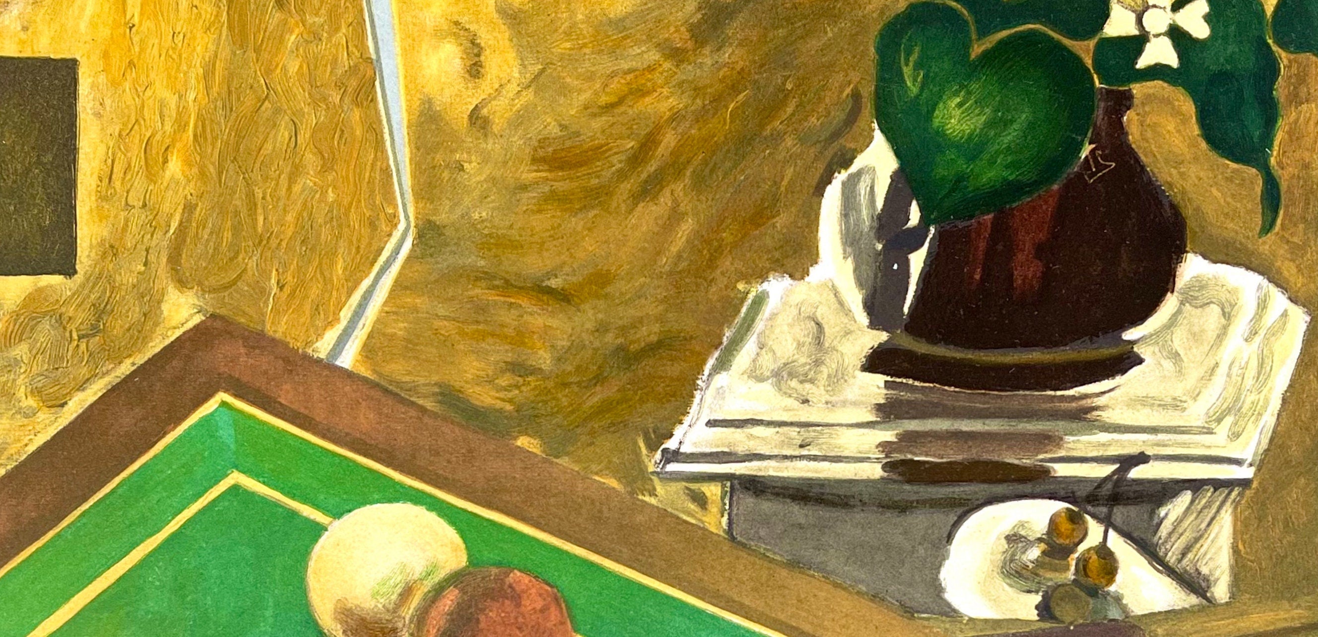 Georges Braque, Le billard jaune, Une Aventure Méthodique