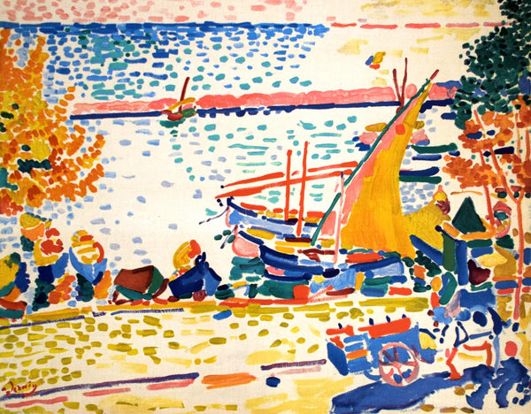 André Derain, Port de Collioure, Fauves, Collection Pierre Lévy, Limited Edition Lithograph