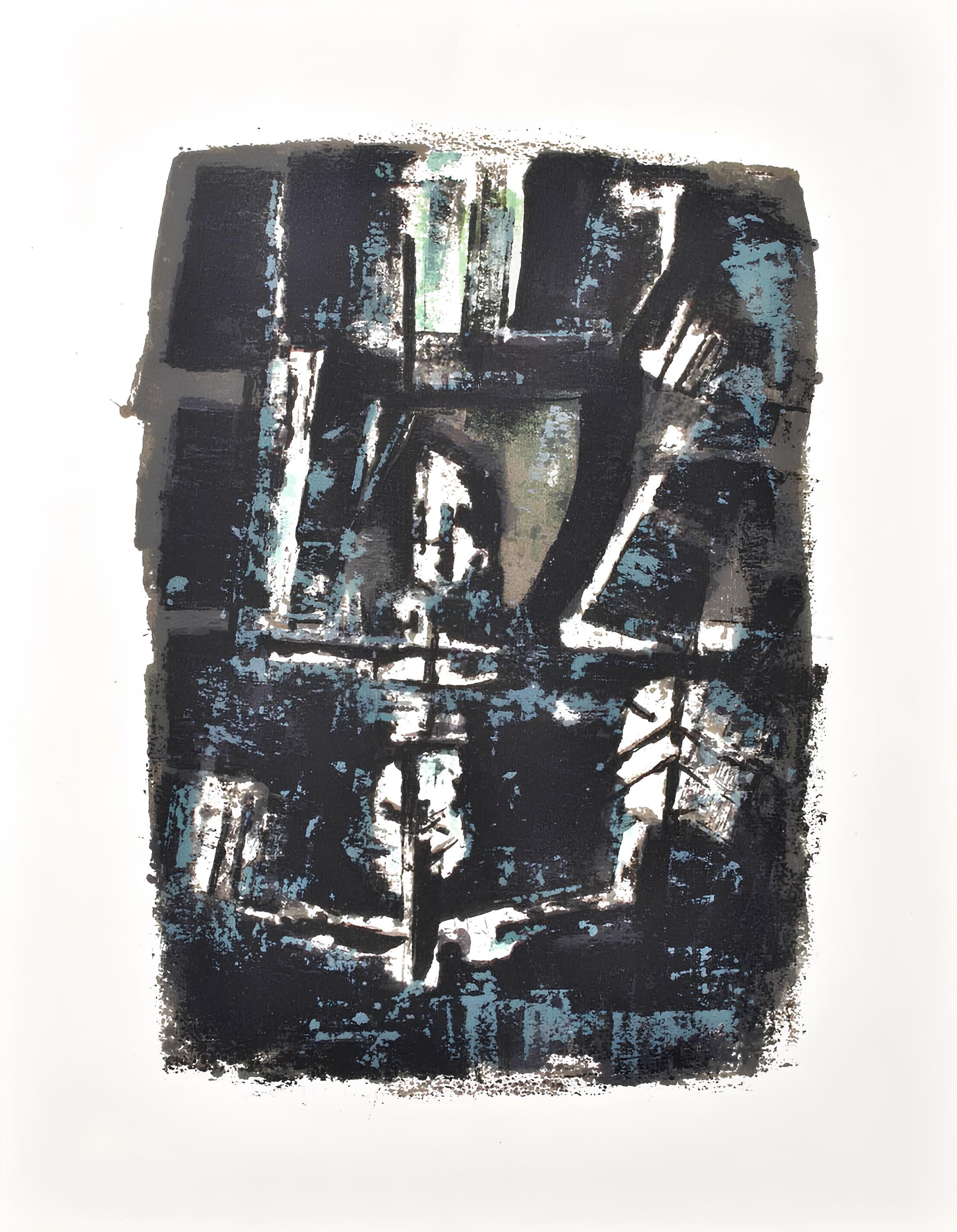 Orlando Pelayo, Composition, Œuvres complètes d'Albert Camus, Limited Edition Lithograph