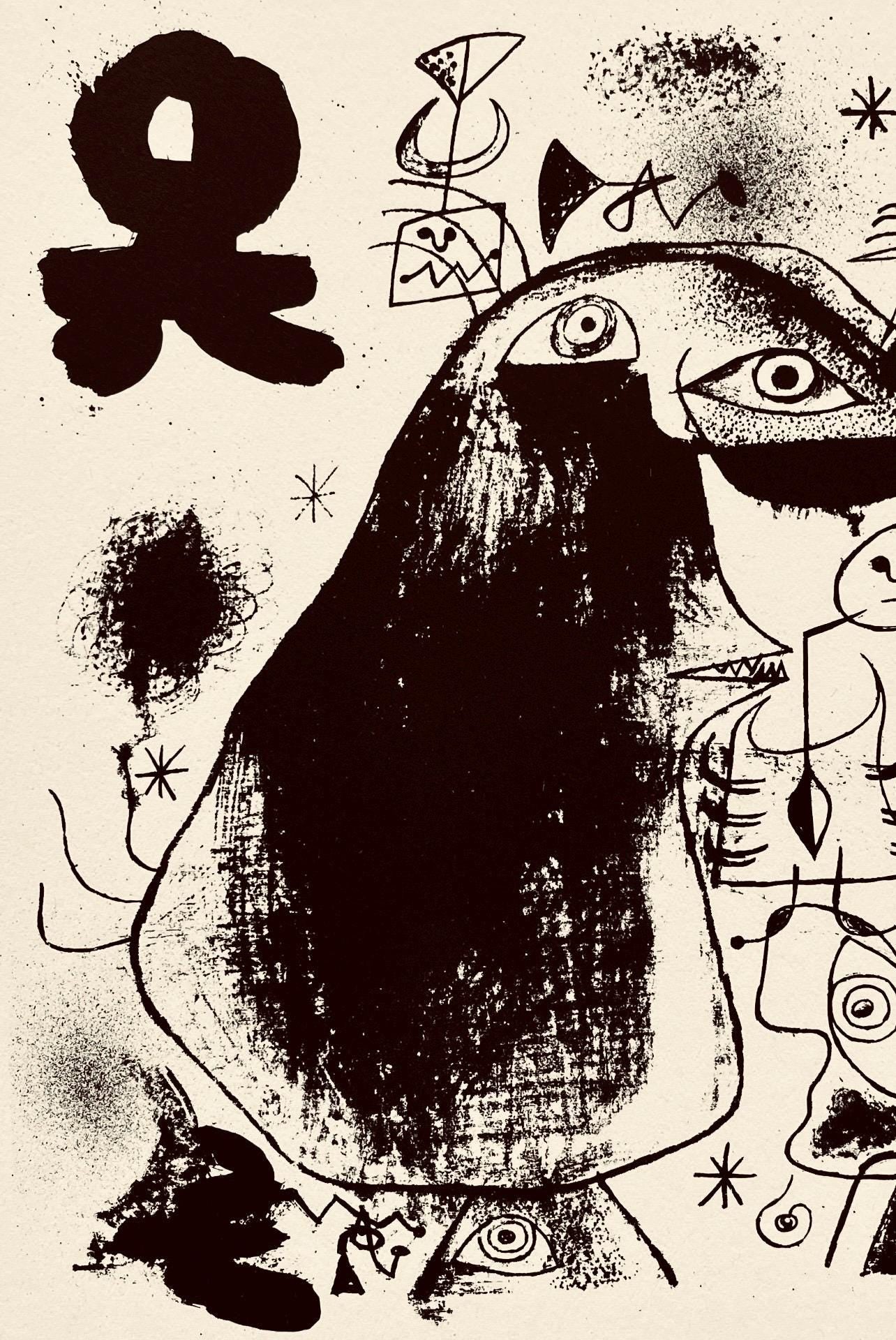 Joan Miró, Composition, The Prints of Joan Miro, Limited Edition Etching