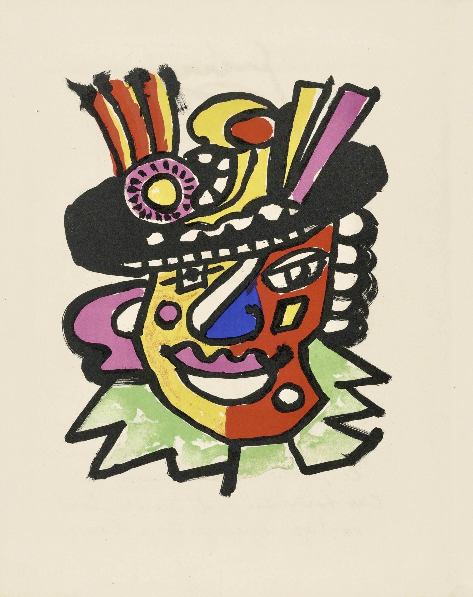 Fernand Léger, Composition, Cirque, Lithographies Originales, Limited Edition Lithograph